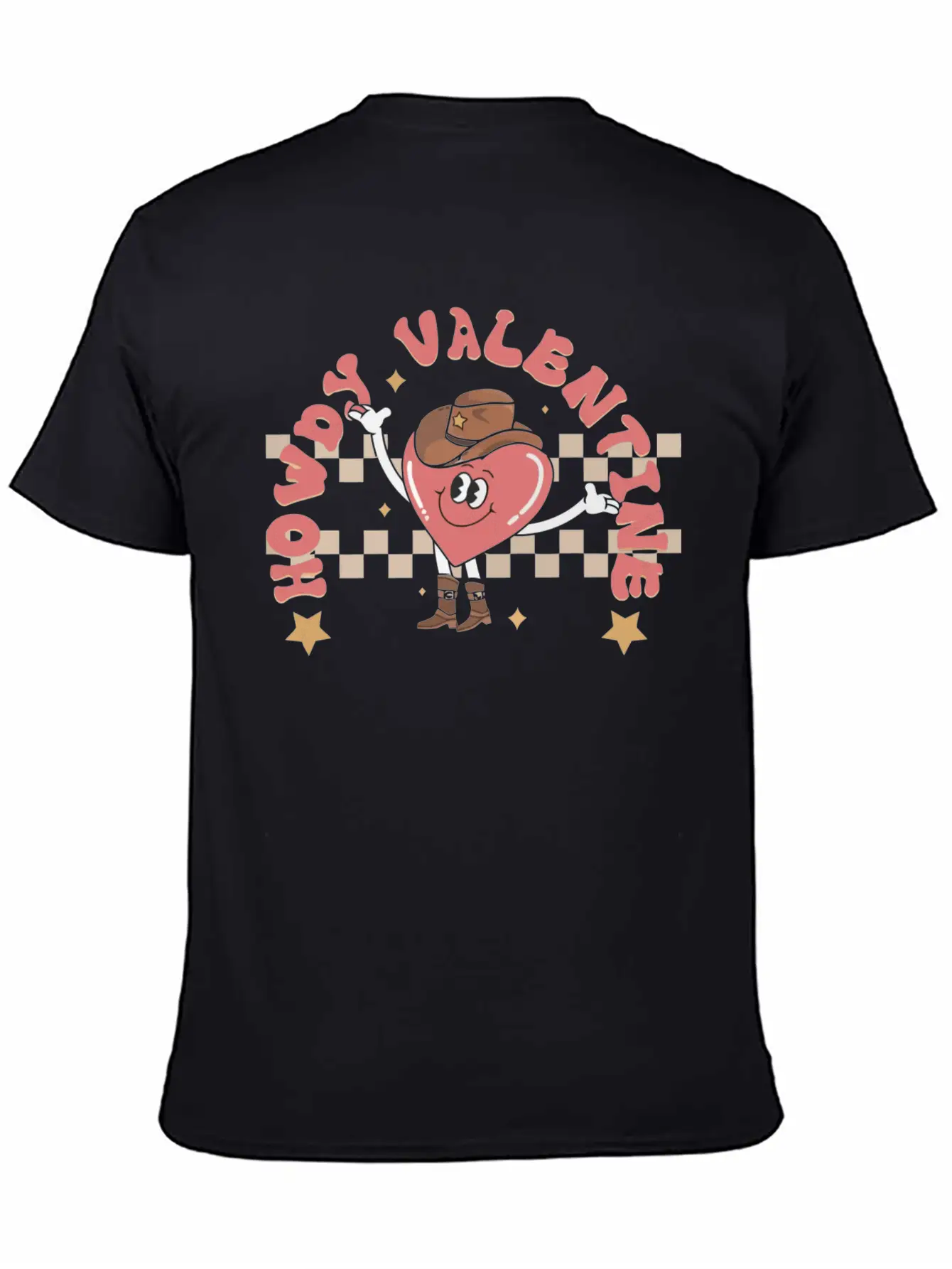 Howdy Valentine Breathable Soft Cotton T-Shirt – Timeless Casual Look