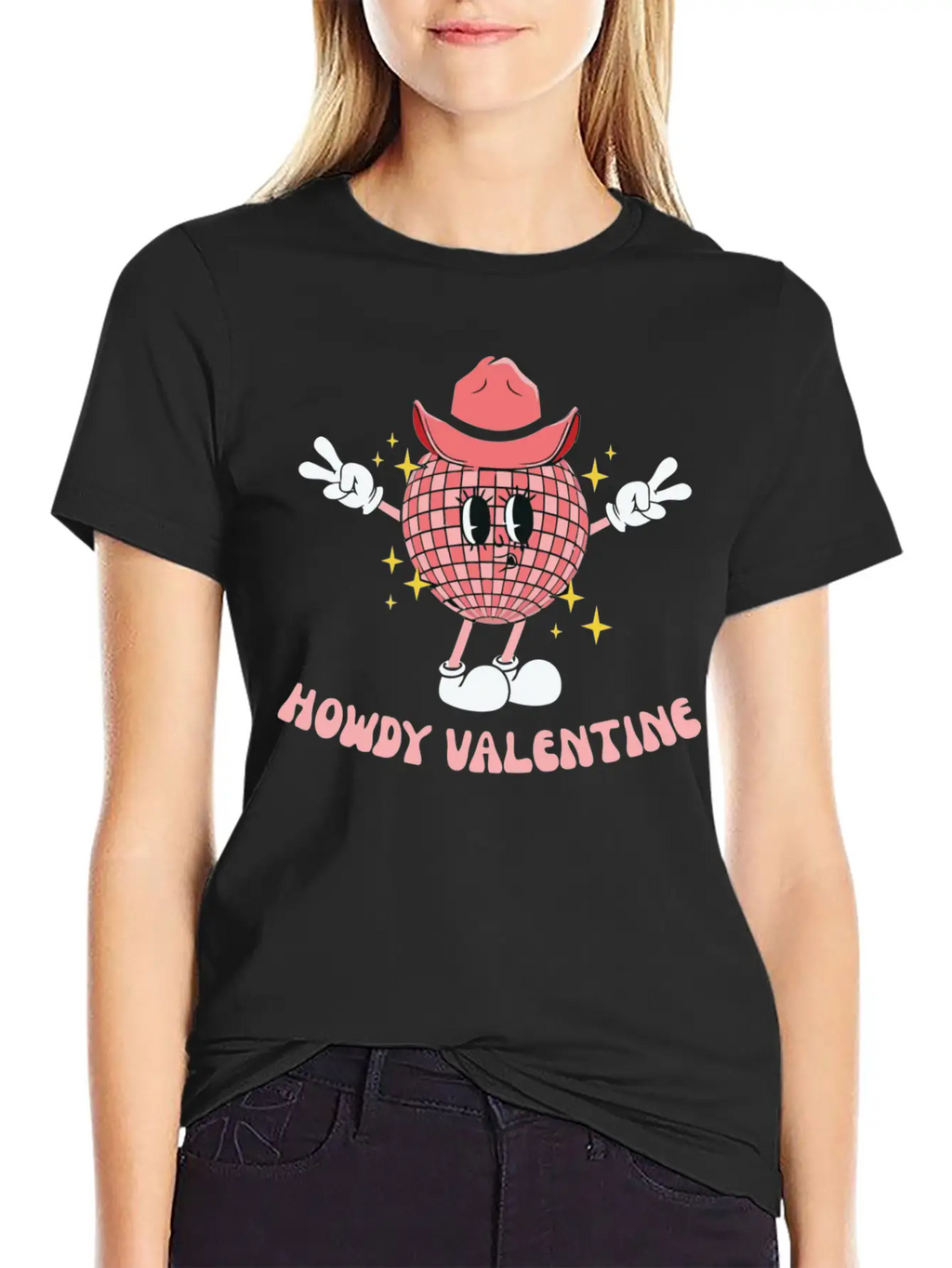 Howdy Valentine Stylish Everyday T-Shirt – Unisex Basic Cotton Tee