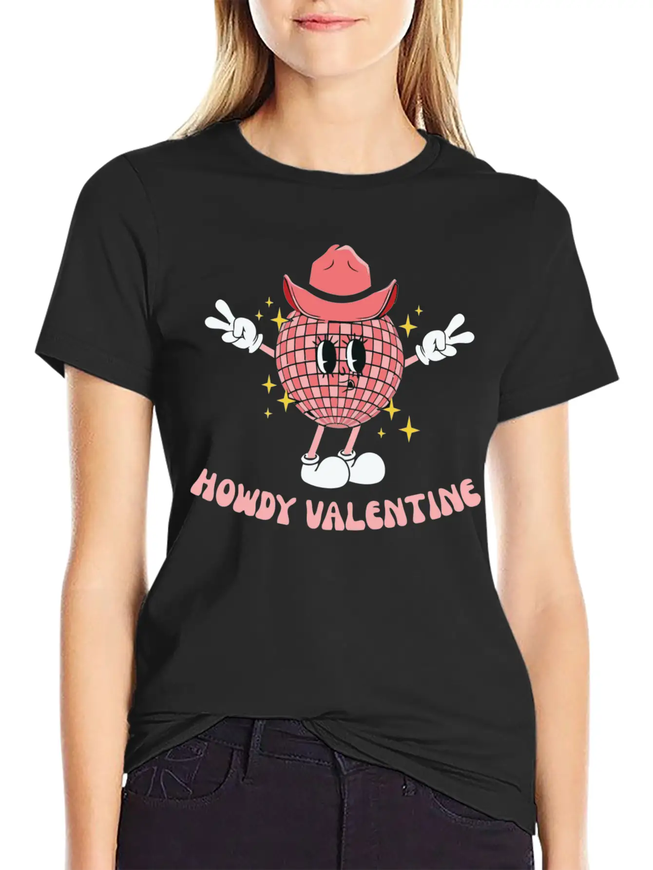 Howdy Valentine Stylish Everyday T-Shirt – Unisex Basic Cotton Tee