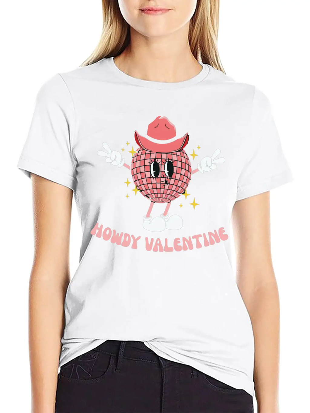 Howdy Valentine Stylish Everyday T-Shirt – Unisex Basic Cotton Tee