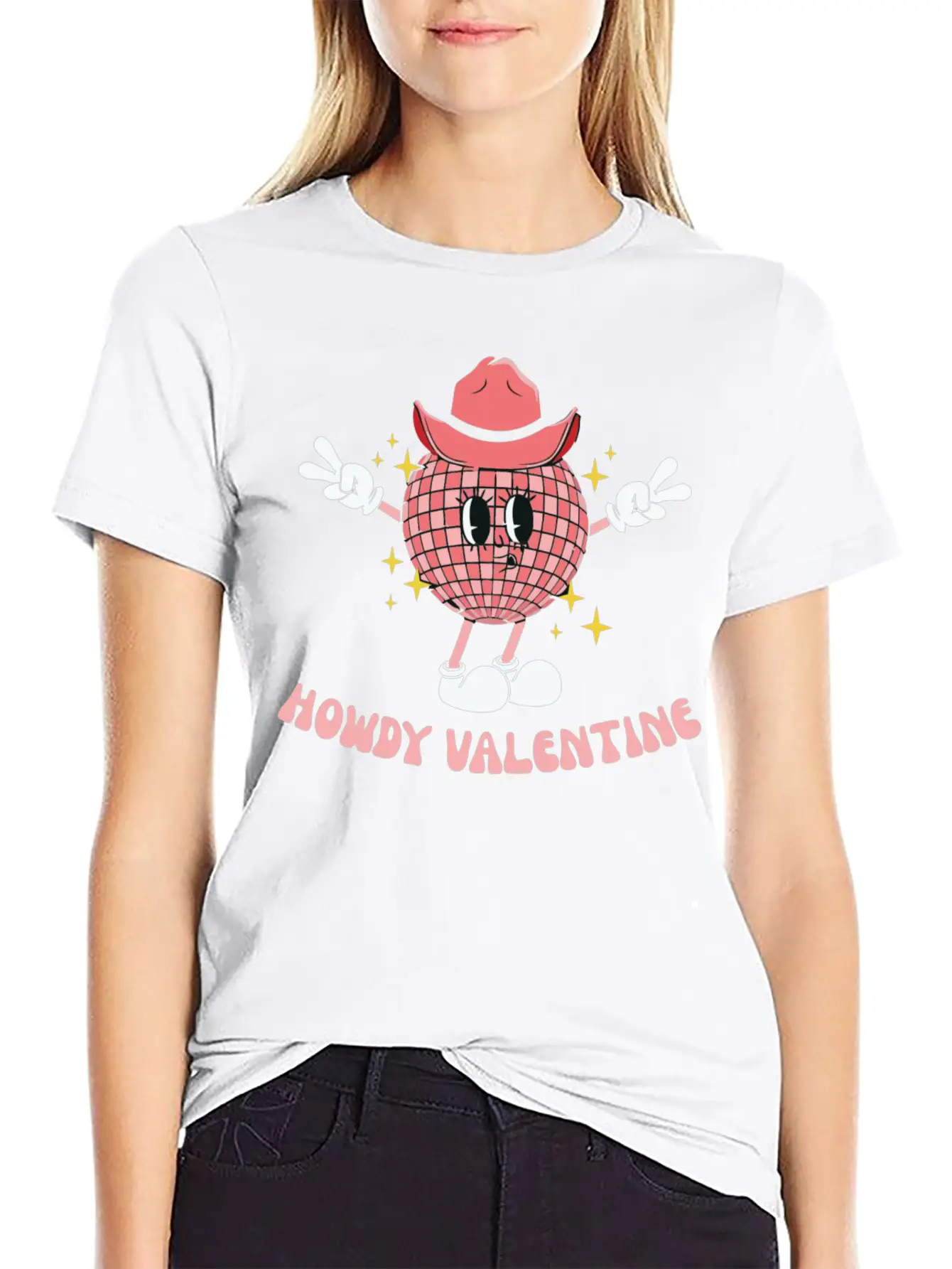 Howdy Valentine Stylish Everyday T-Shirt – Unisex Basic Cotton Tee