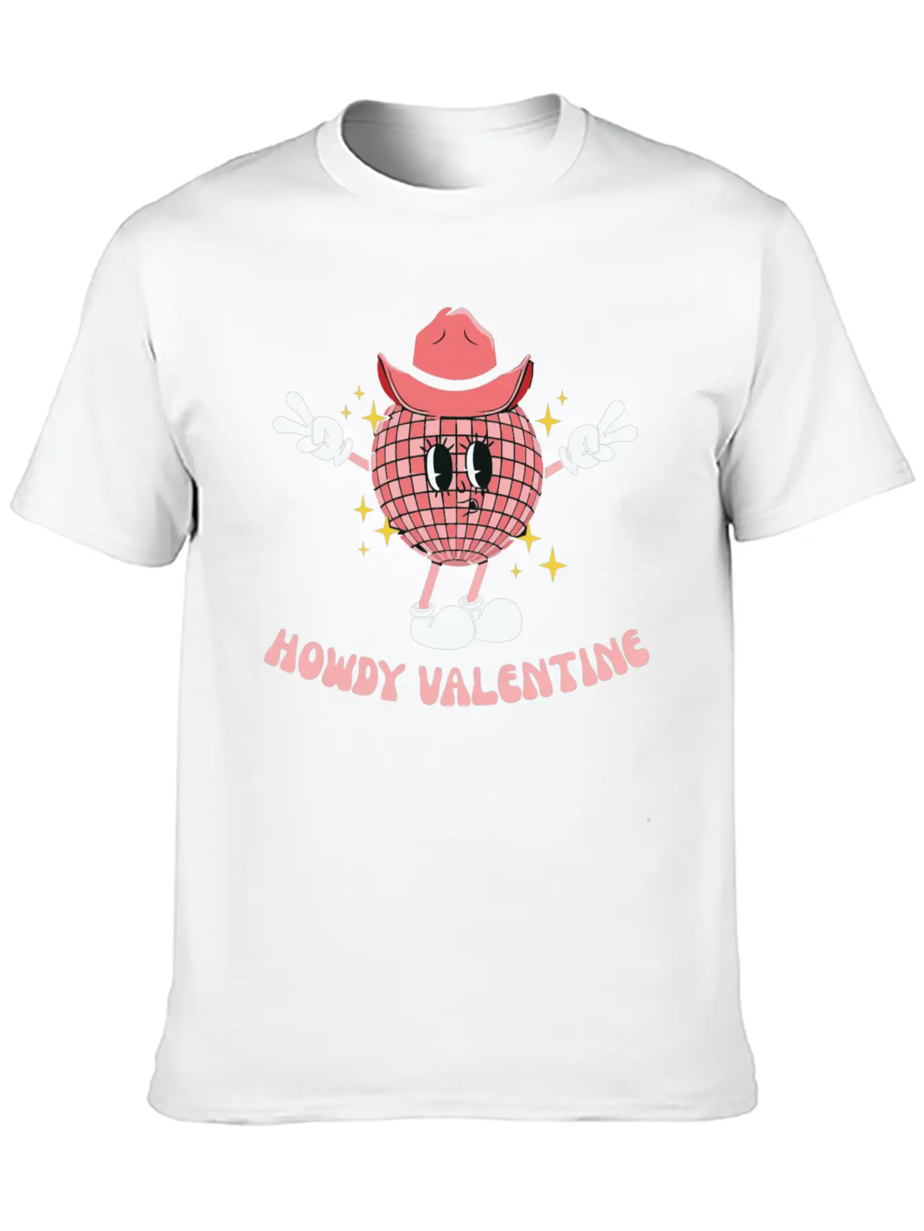 Howdy Valentine Stylish Everyday T-Shirt – Unisex Basic Cotton Tee