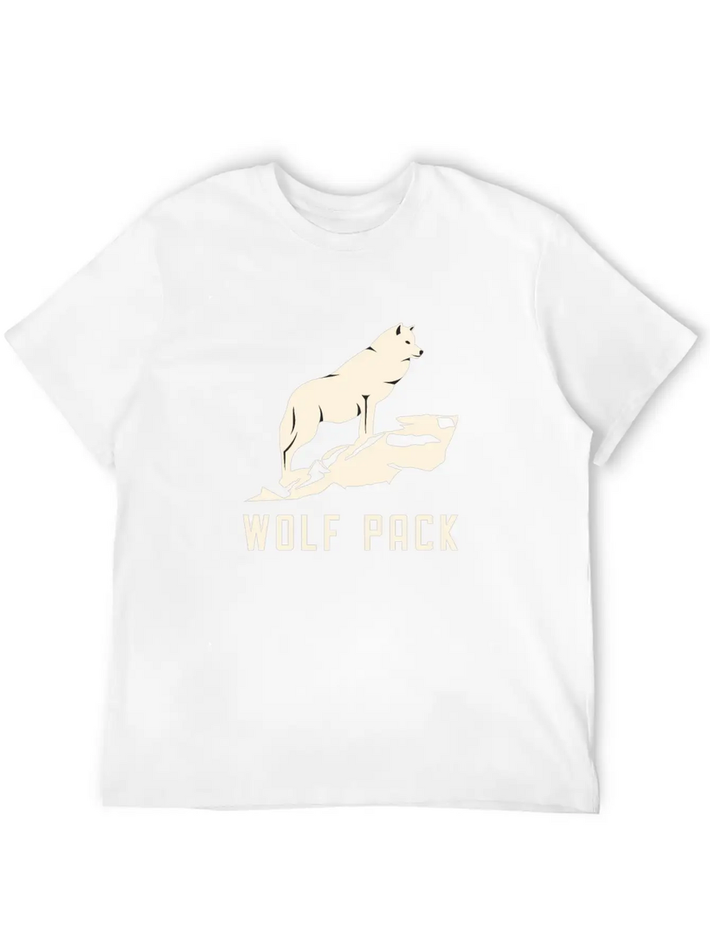 Howling Wolf Pack Lifetime Member Stylish Everyday T-Shirt – Unisex Basic Cotton Tee