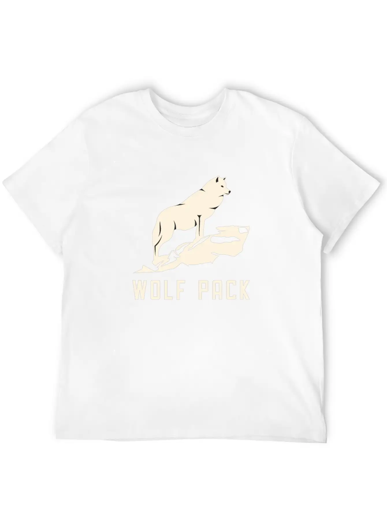 Howling Wolf Pack Lifetime Member Stylish Everyday T-Shirt – Unisex Basic Cotton Tee