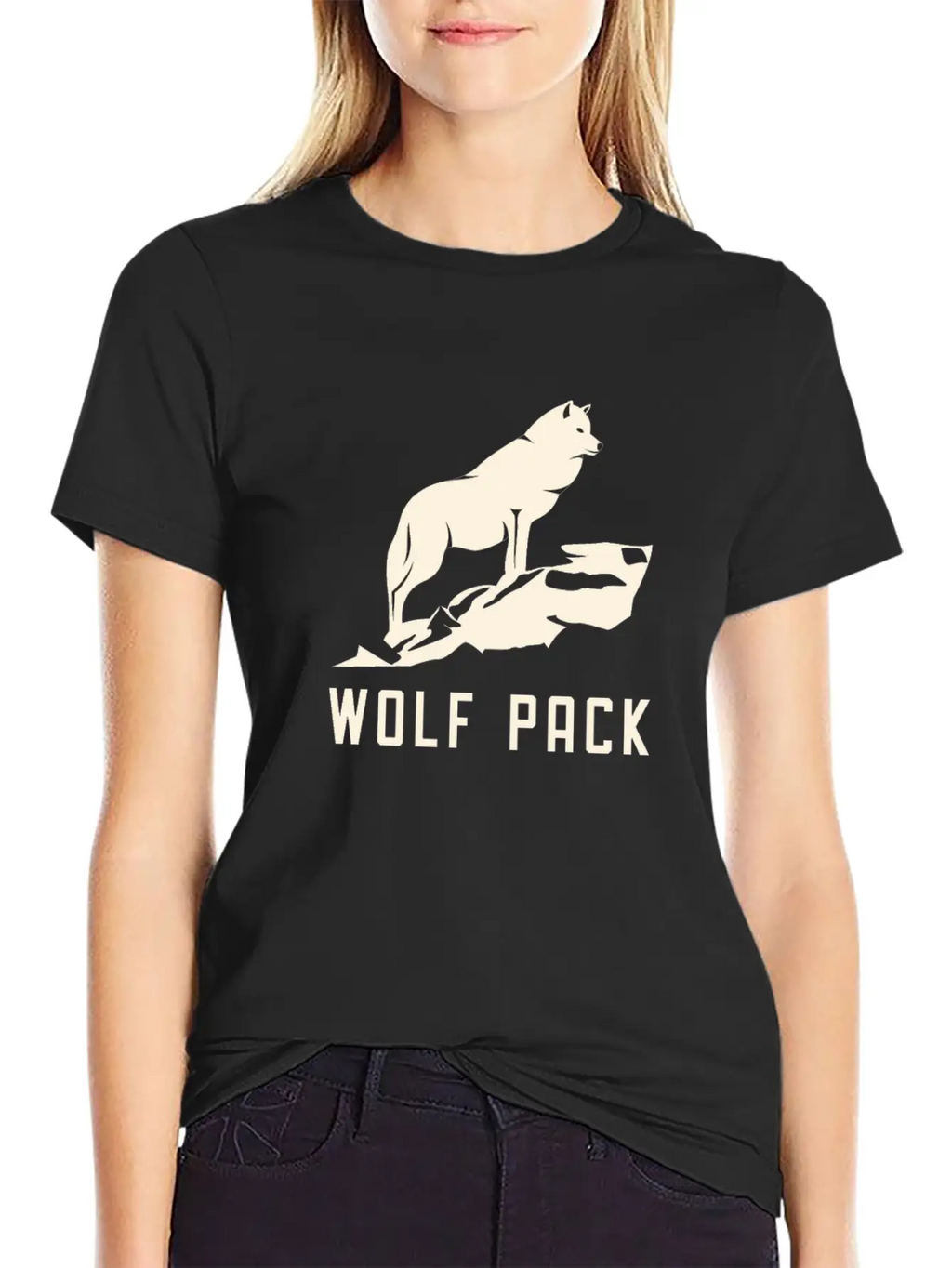 Howling Wolf Pack Lifetime Member Stylish Everyday T-Shirt – Unisex Basic Cotton Tee