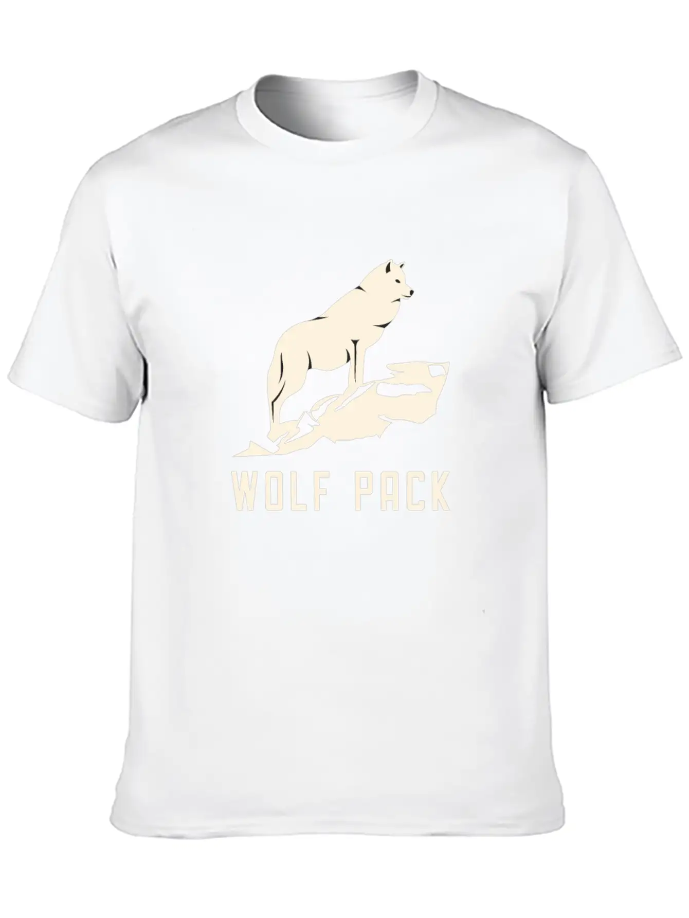Howling Wolf Pack Lifetime Member Stylish Everyday T-Shirt – Unisex Basic Cotton Tee