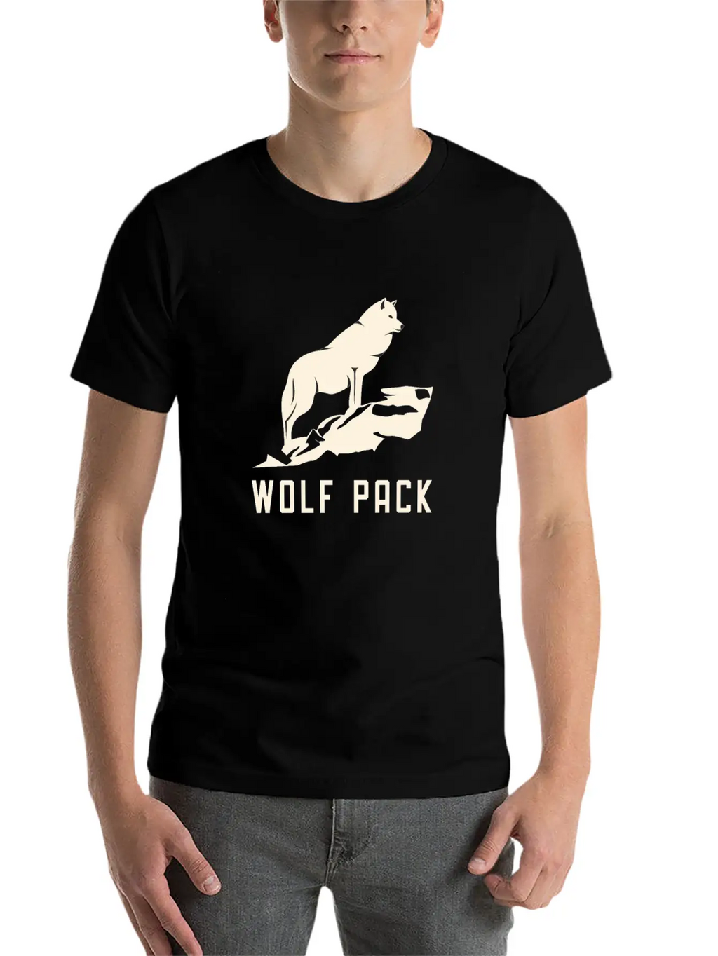 Howling Wolf Pack Lifetime Member Stylish Everyday T-Shirt – Unisex Basic Cotton Tee