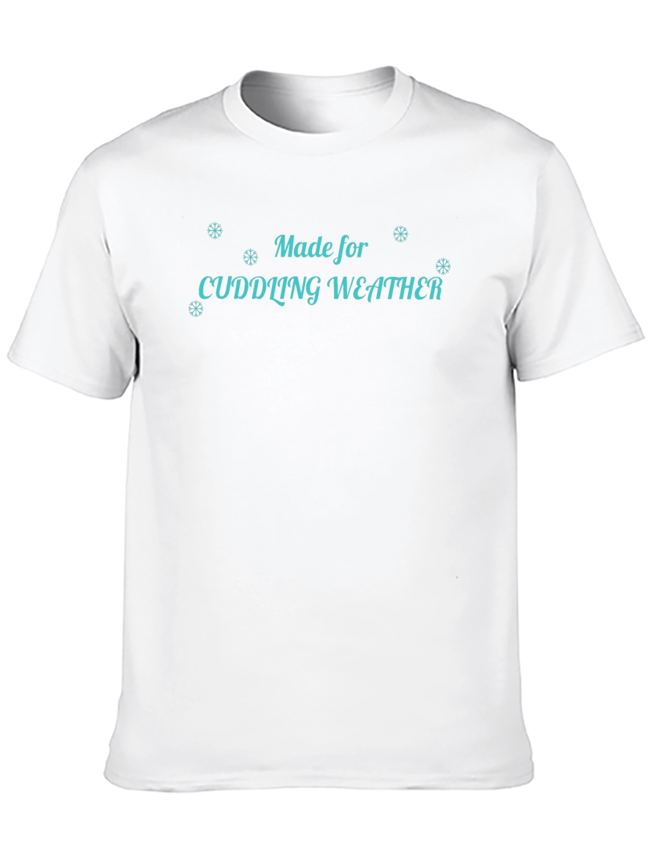Cuddling Weather Graphic Tee - Cozy Winter Shirt
