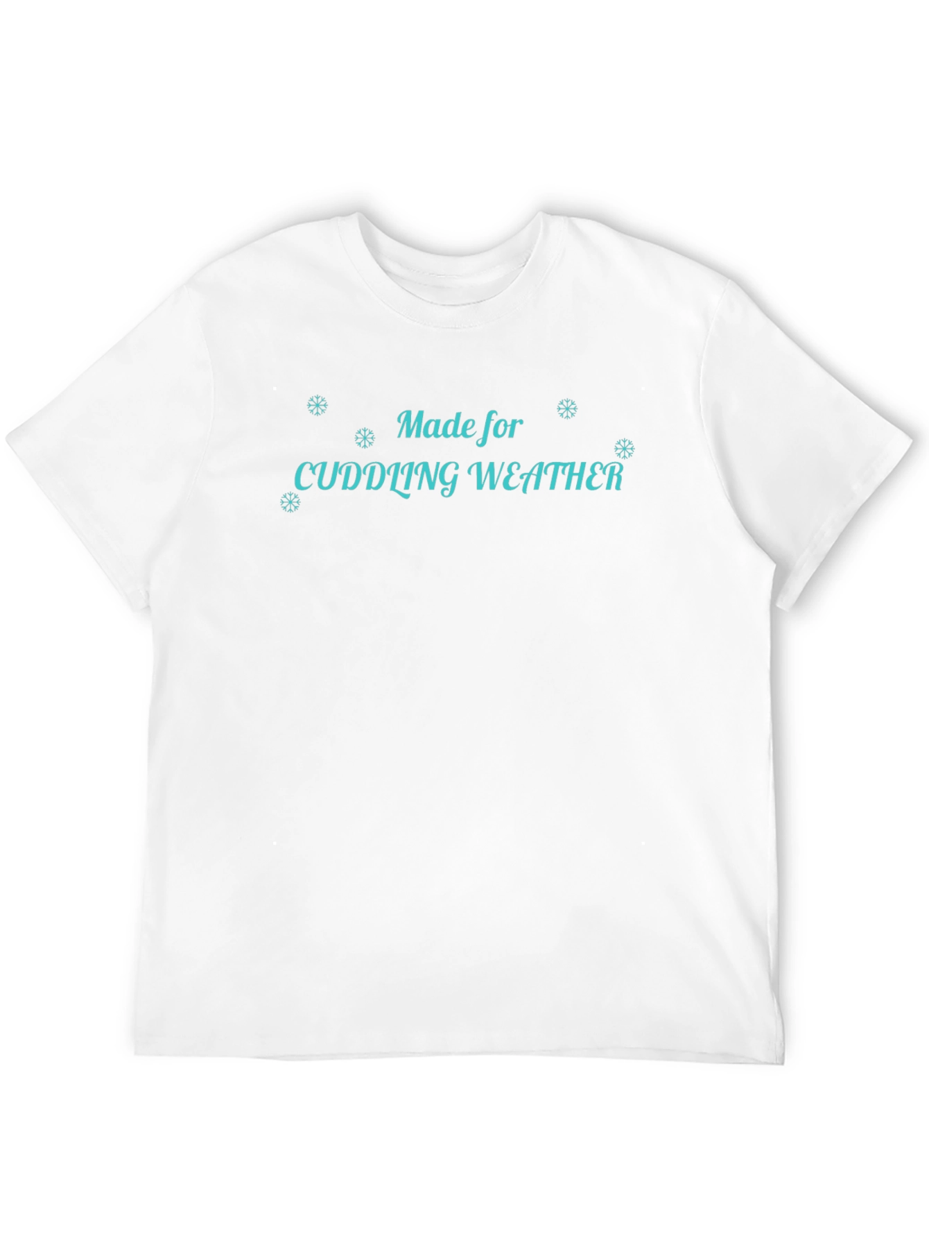 Cuddling Weather Graphic Tee - Cozy Winter Shirt