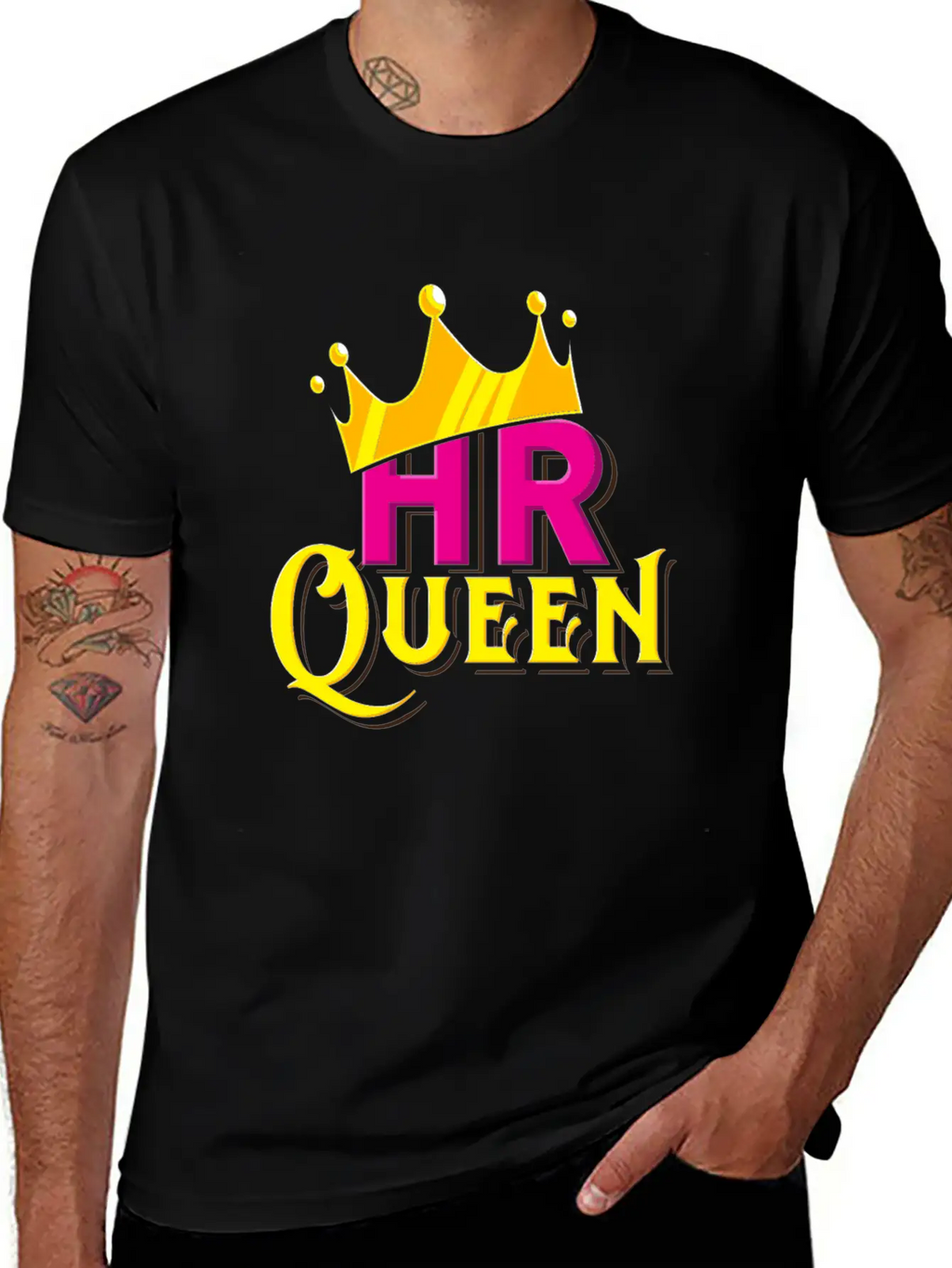 HR Queen Unisex Casual T-Shirt – Clean Design For Daily Comfort