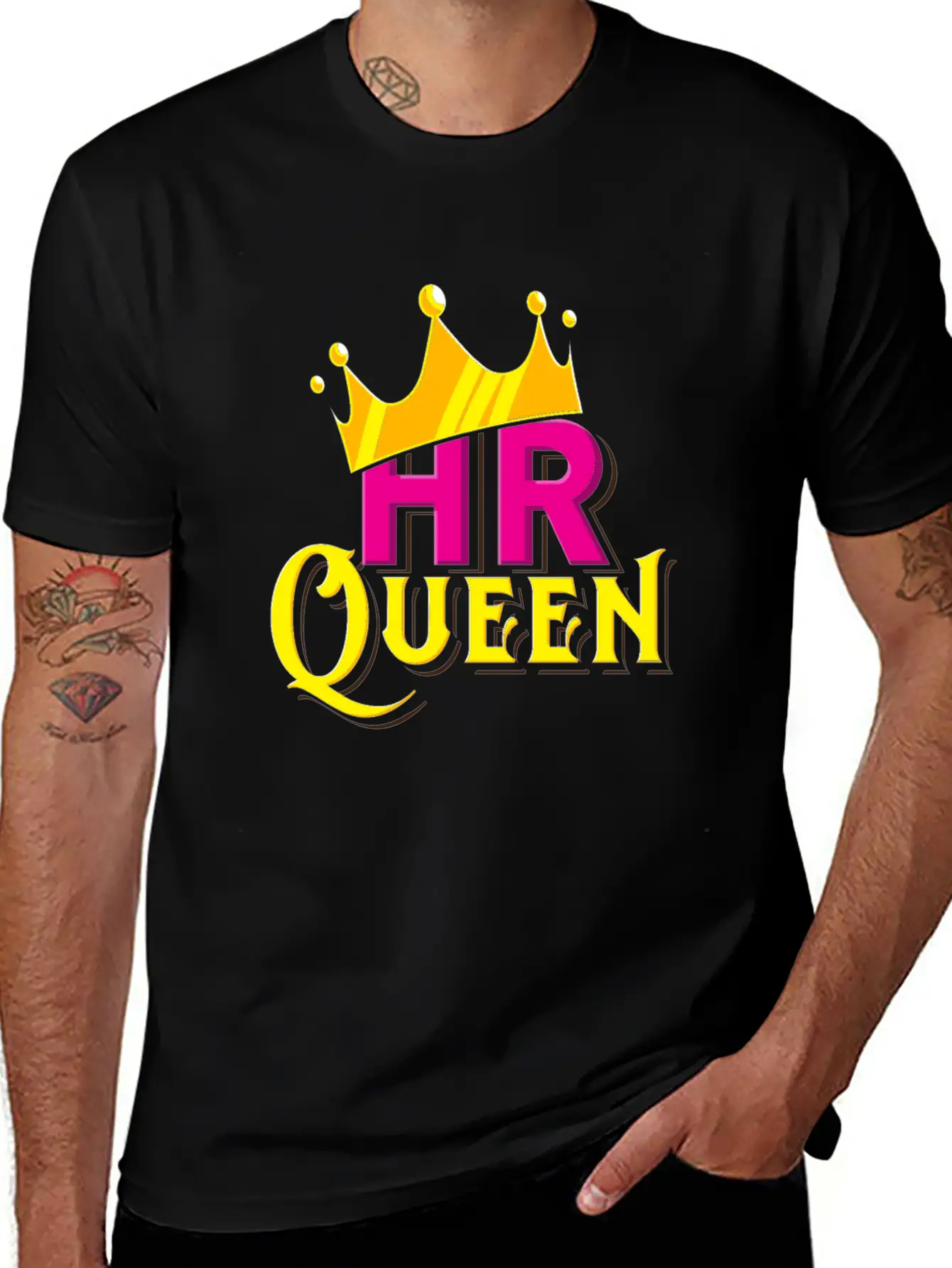 HR Queen Unisex Casual T-Shirt – Clean Design For Daily Comfort
