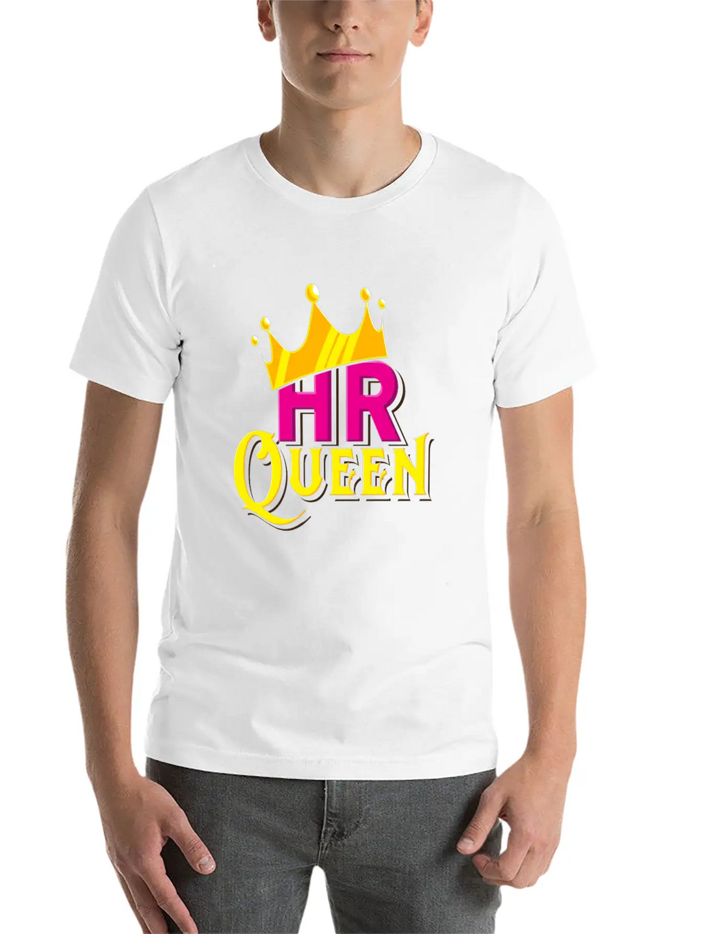 HR Queen Unisex Casual T-Shirt – Clean Design For Daily Comfort