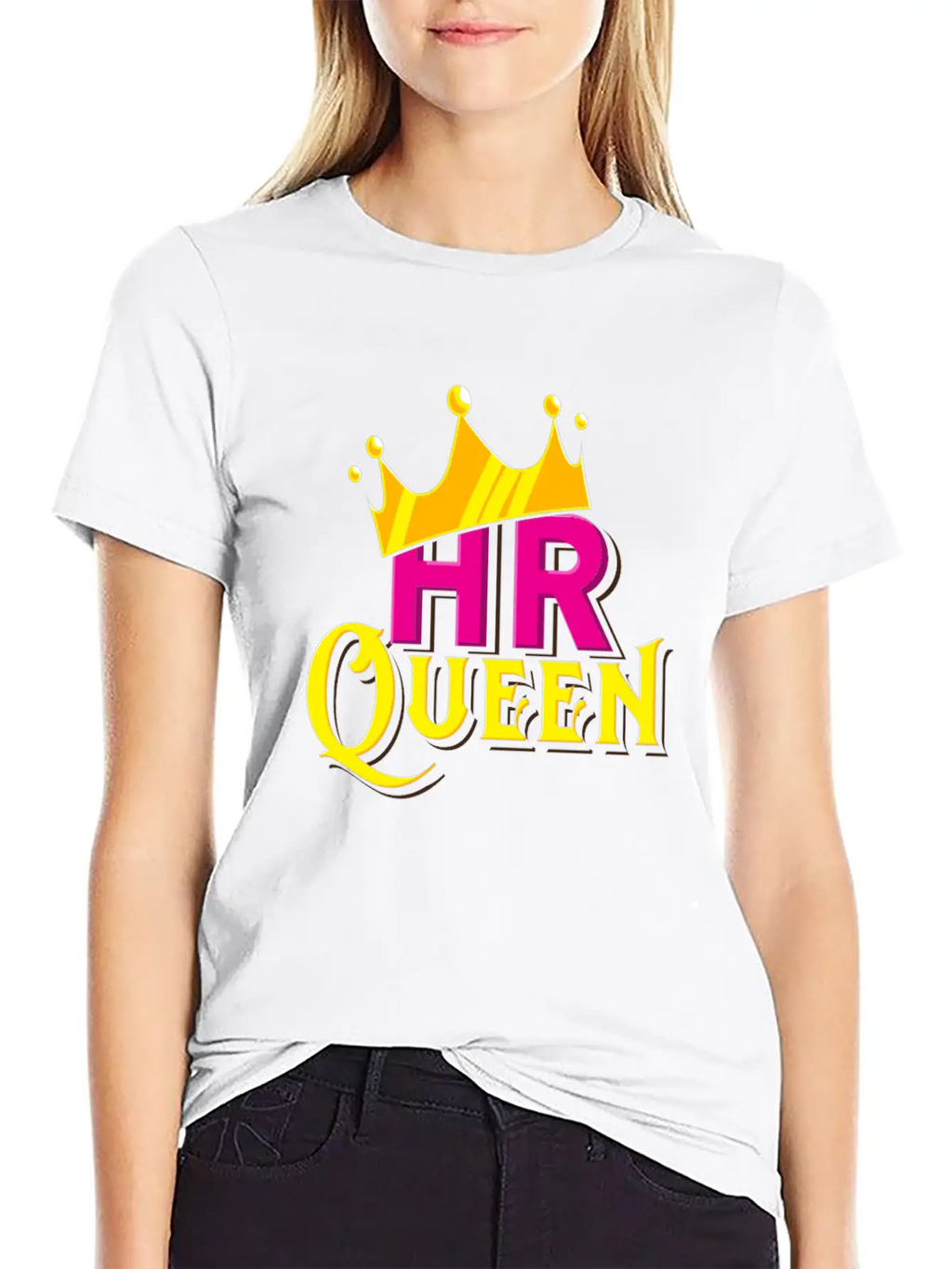 HR Queen Unisex Casual T-Shirt – Clean Design For Daily Comfort