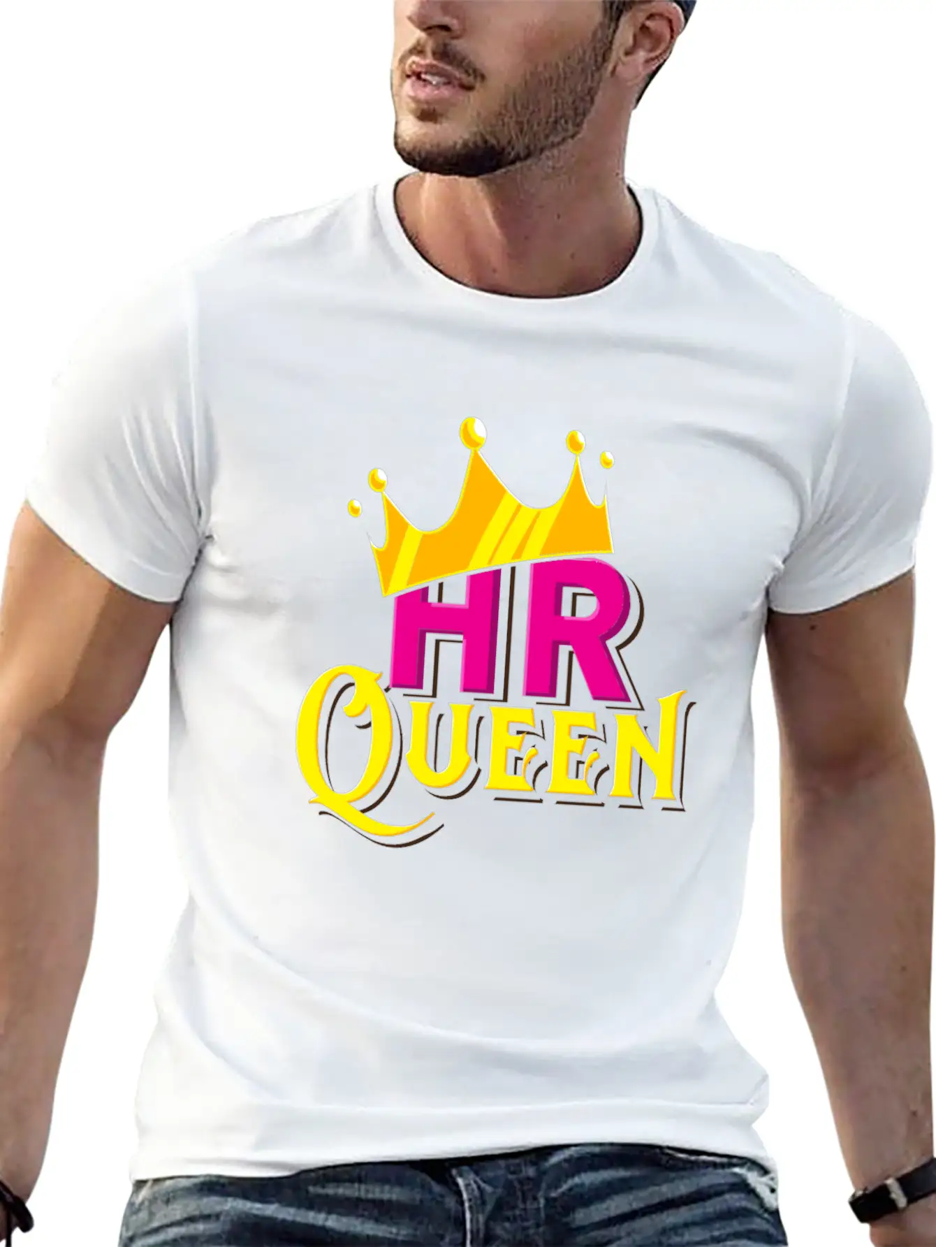 HR Queen Unisex Casual T-Shirt – Clean Design For Daily Comfort