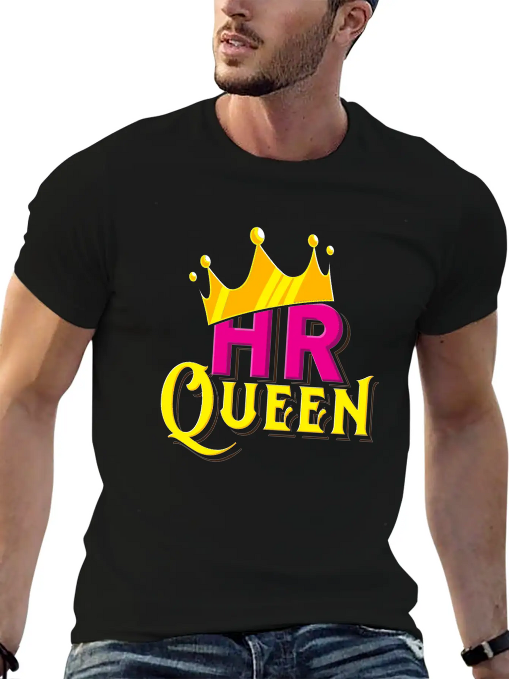 HR Queen Unisex Casual T-Shirt – Clean Design For Daily Comfort