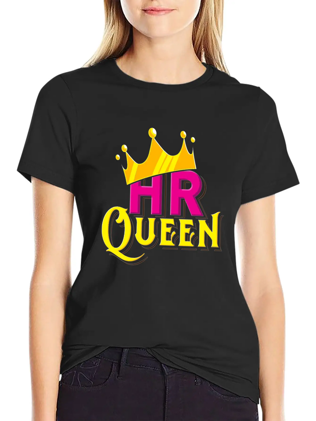 HR Queen Unisex Casual T-Shirt – Clean Design For Daily Comfort