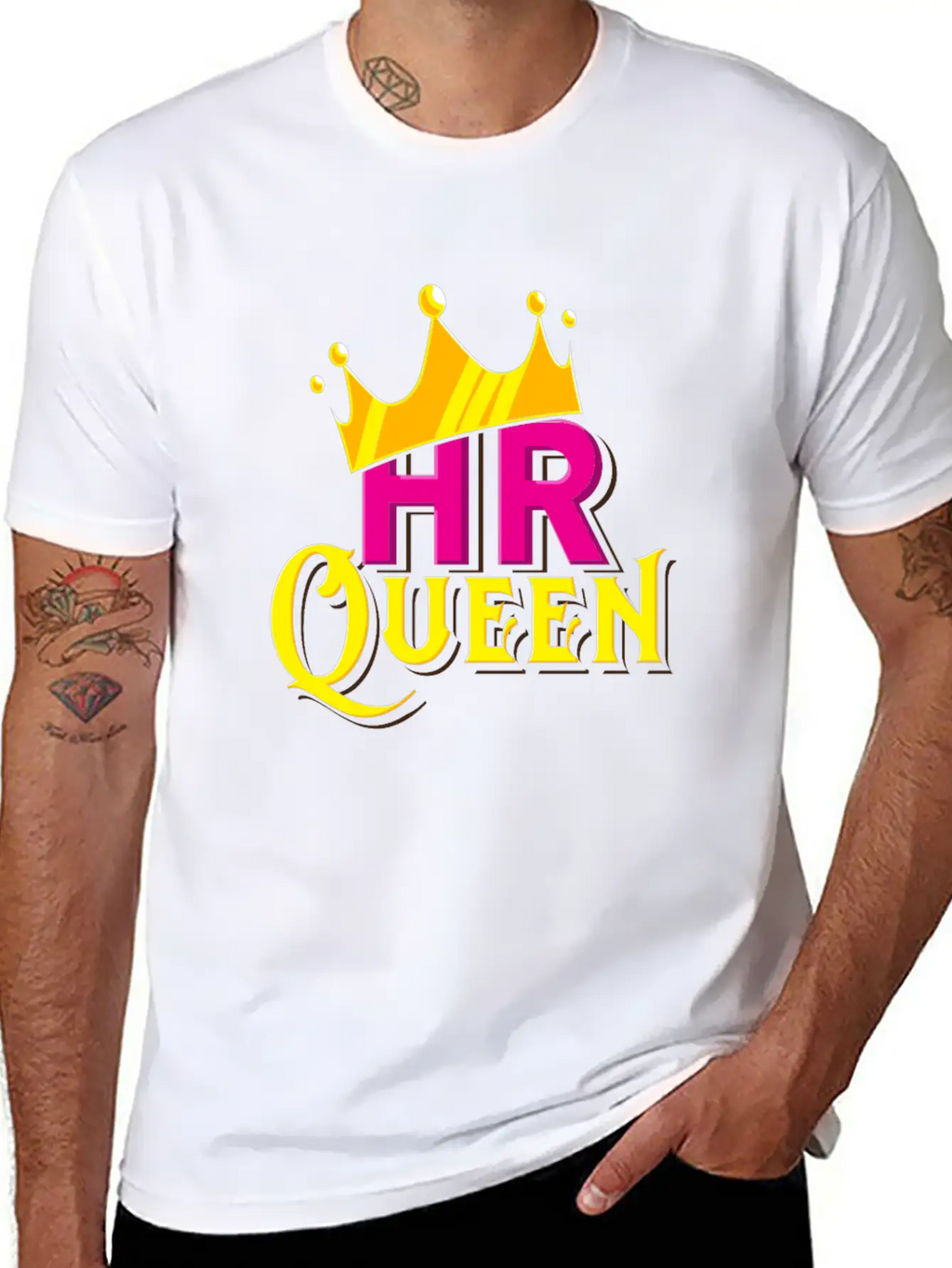 HR Queen Unisex Casual T-Shirt – Clean Design For Daily Comfort