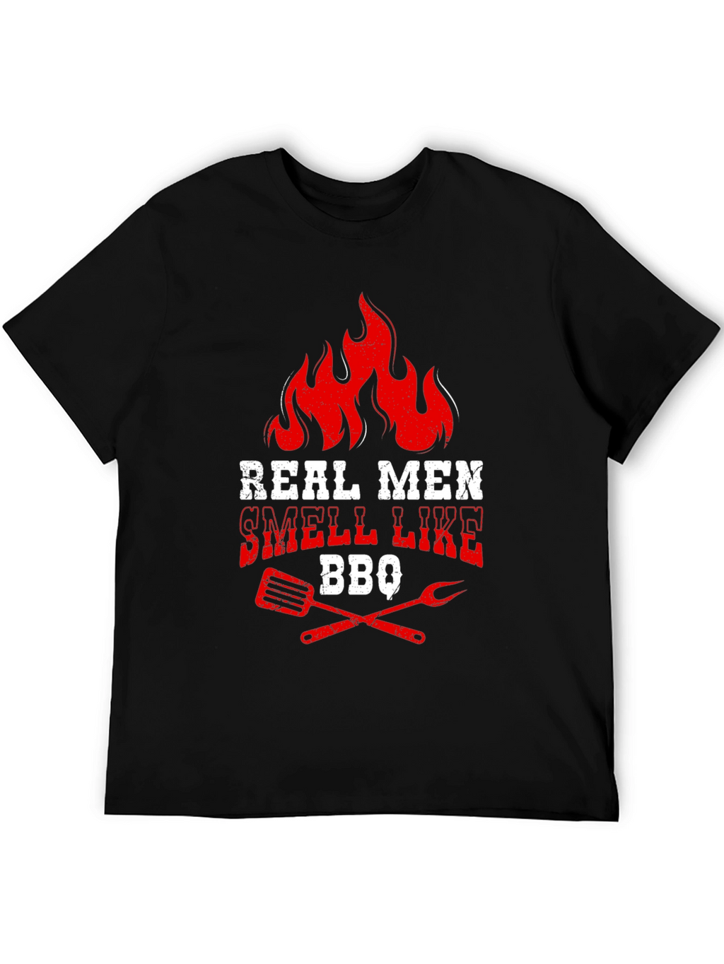 Real Men Smell Like BBQ Graphic Tee