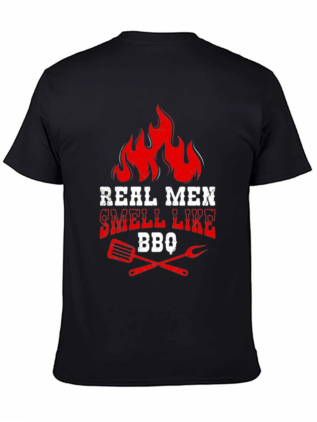 Real Men Smell Like BBQ Graphic Tee