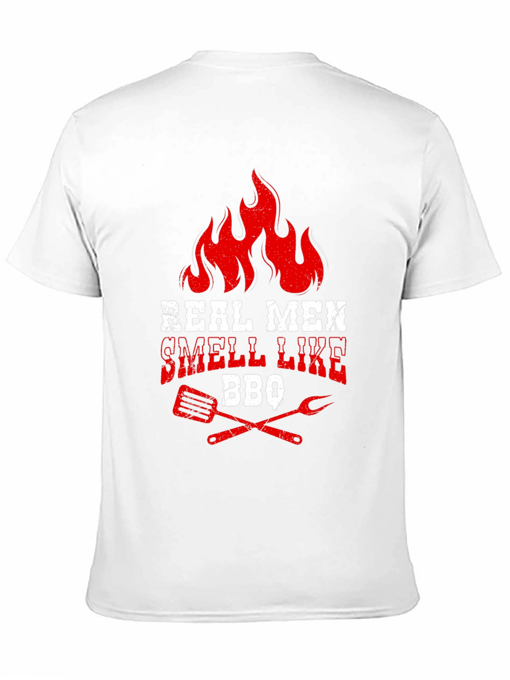 Real Men Smell Like BBQ Graphic Tee