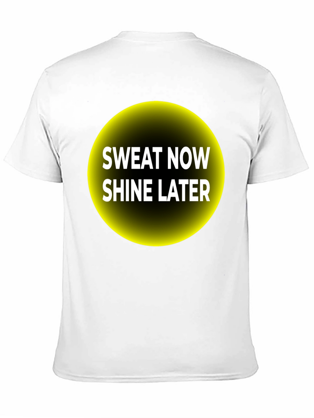 Sweat Now Shine Later Graphic Tee - Black T-Shirt