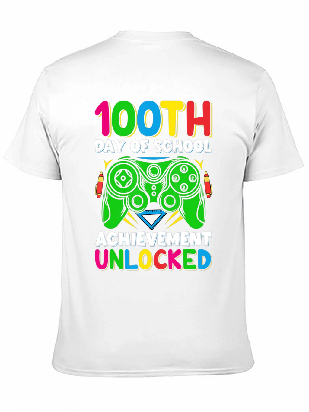 100th Day of School Gaming T-Shirt