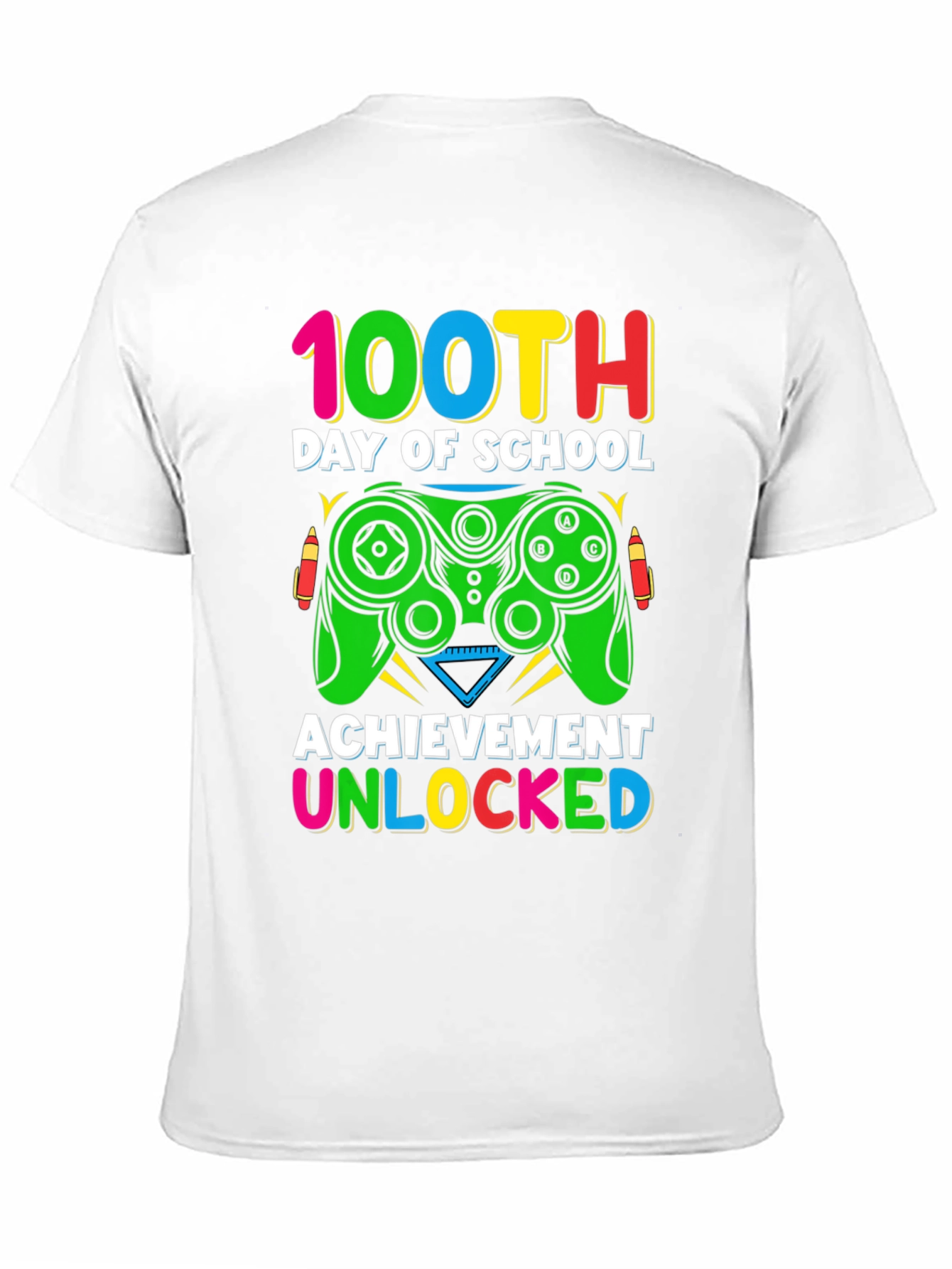 100th Day of School Gaming T-Shirt