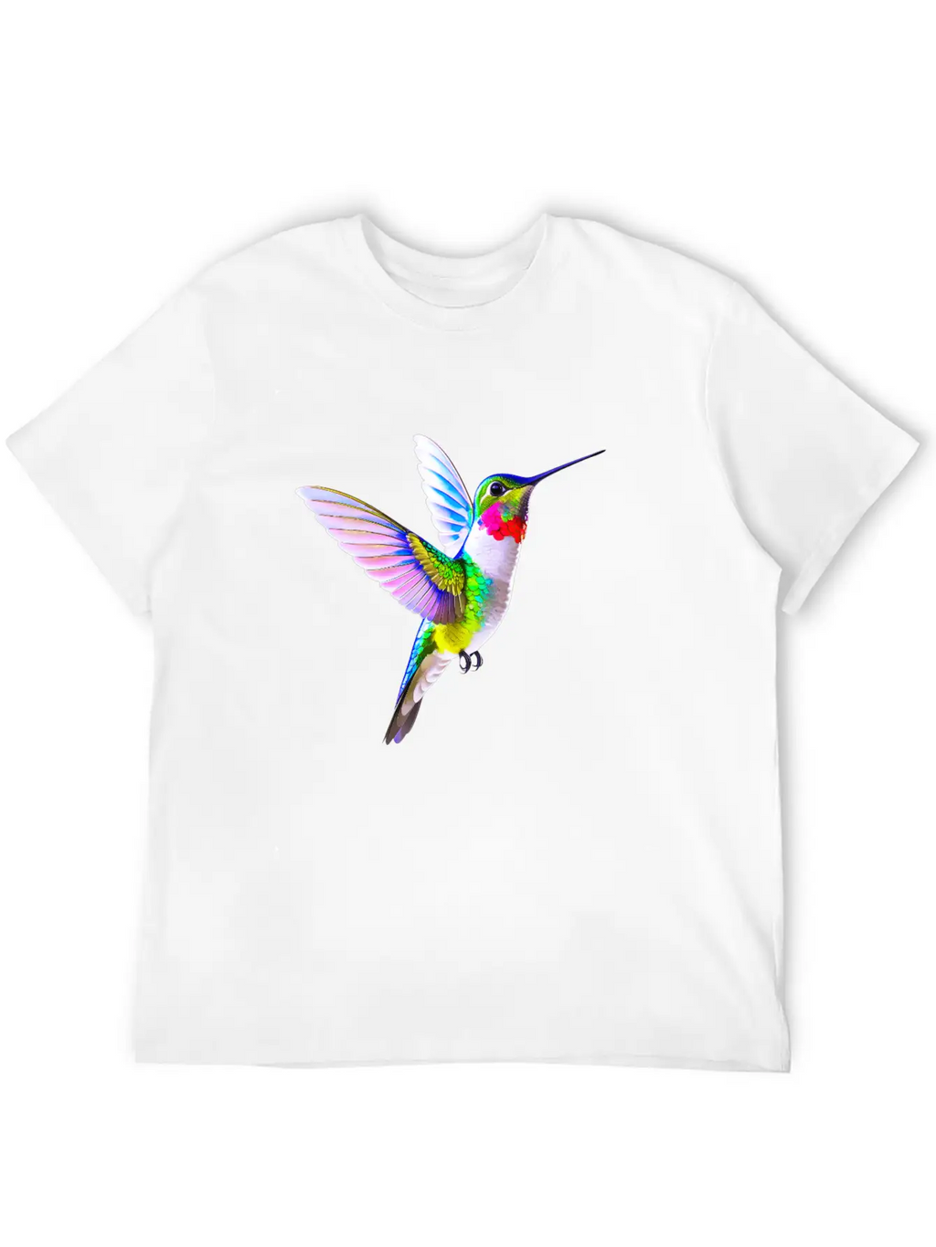Hummingbird Unisex Casual T-Shirt – Clean Design For Daily Comfort
