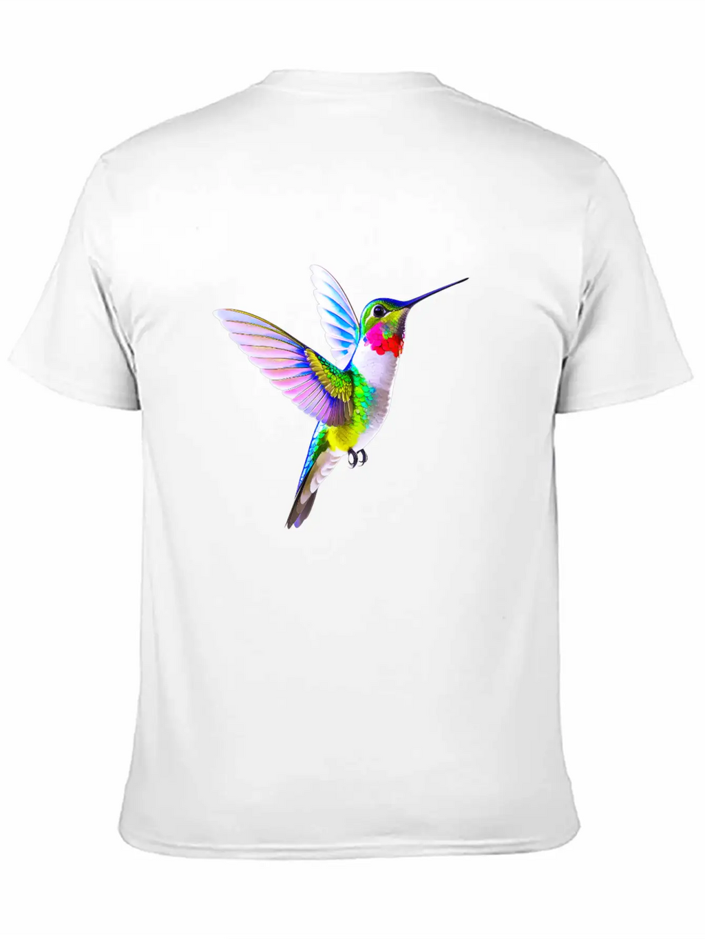Hummingbird Unisex Casual T-Shirt – Clean Design For Daily Comfort