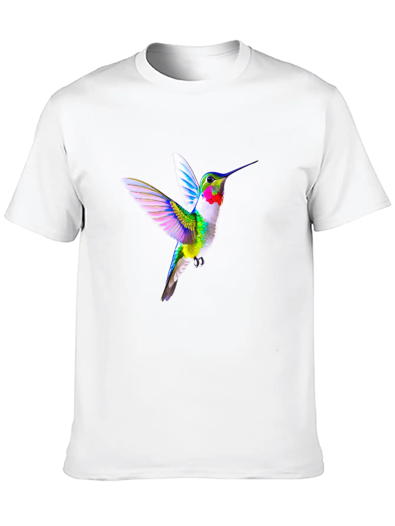Hummingbird Unisex Casual T-Shirt – Clean Design For Daily Comfort