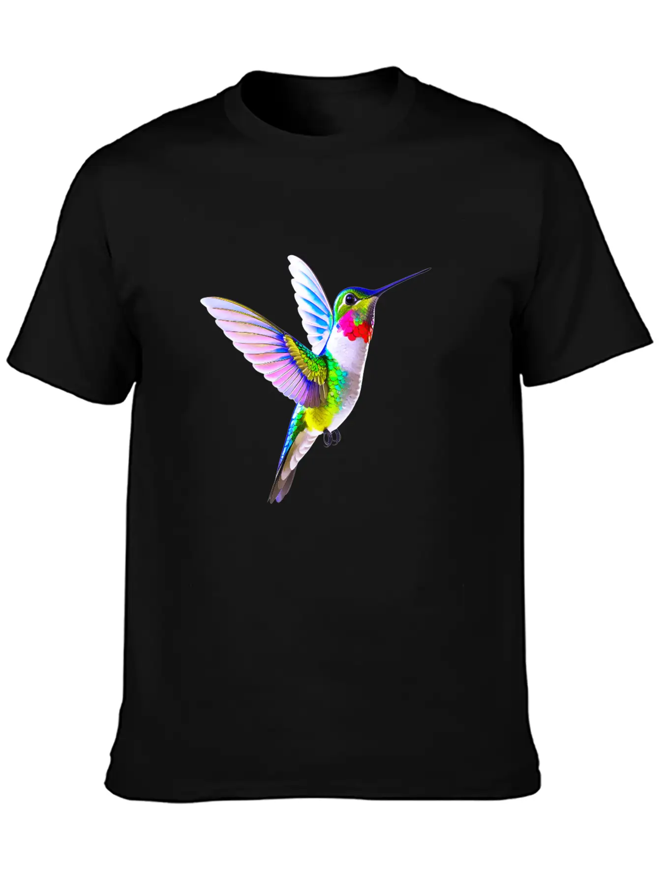 Hummingbird Unisex Casual T-Shirt – Clean Design For Daily Comfort