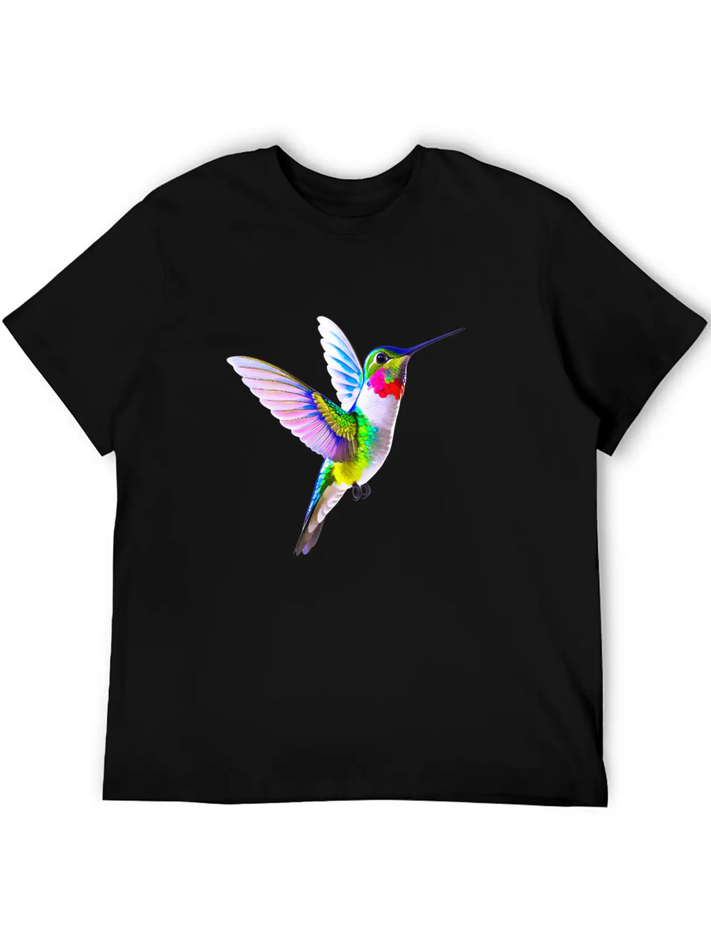 Hummingbird Unisex Casual T-Shirt – Clean Design For Daily Comfort