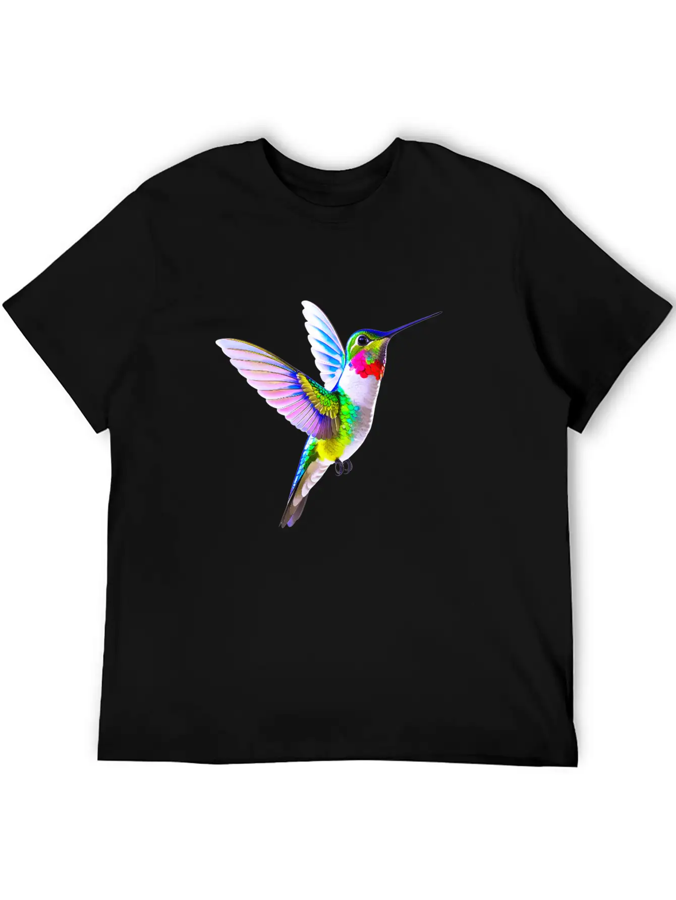 Hummingbird Unisex Casual T-Shirt – Clean Design For Daily Comfort