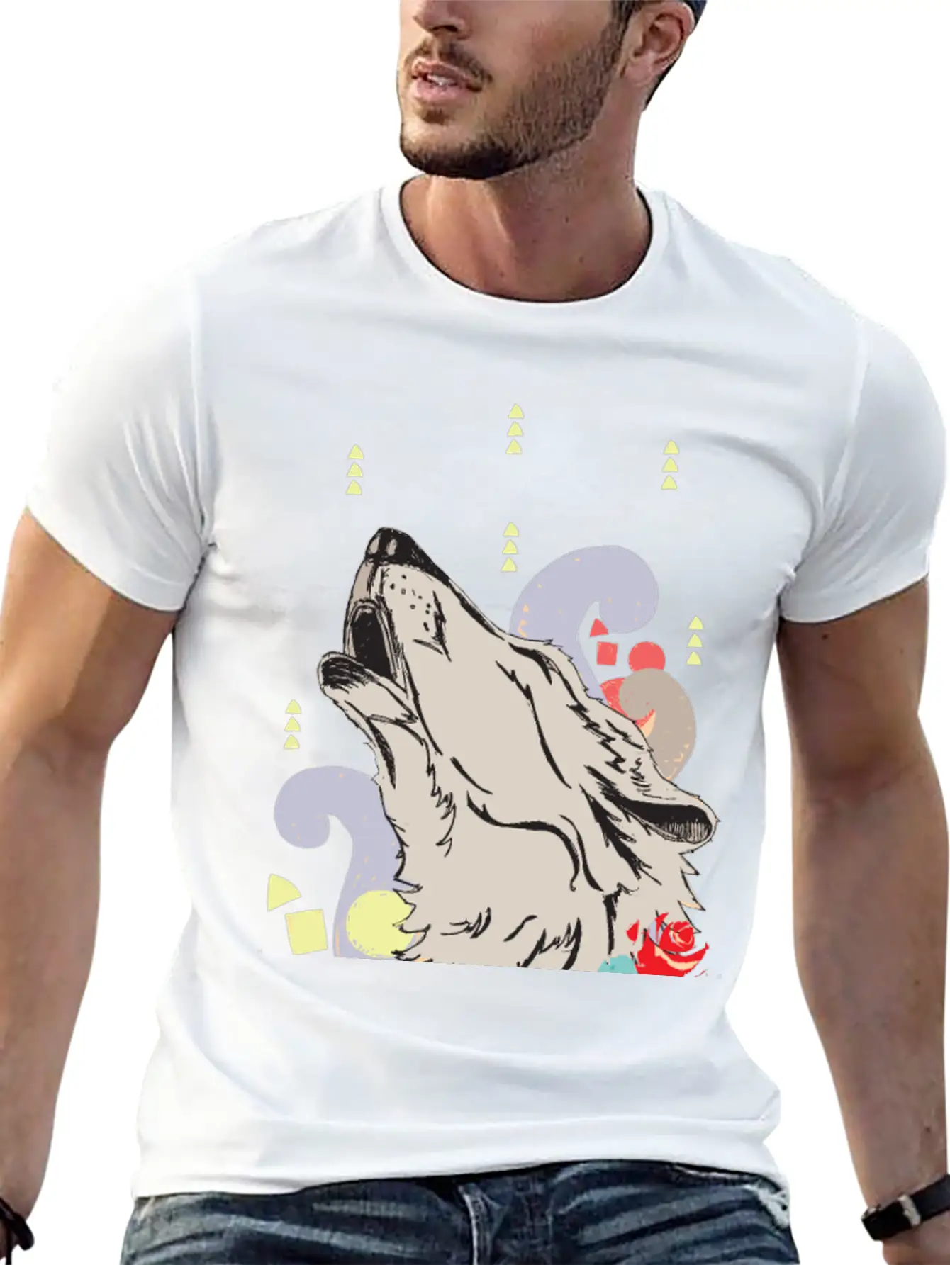 Hungry Like A Wolf Unisex Casual T-Shirt – Clean Design For Daily Comfort
