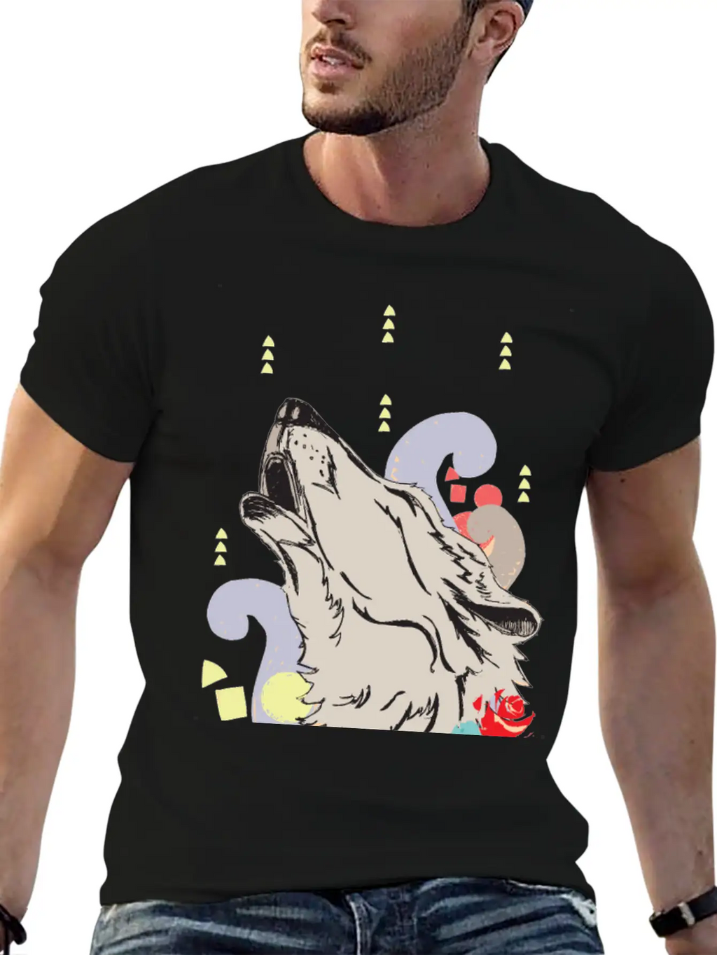 Hungry Like A Wolf Unisex Casual T-Shirt – Clean Design For Daily Comfort