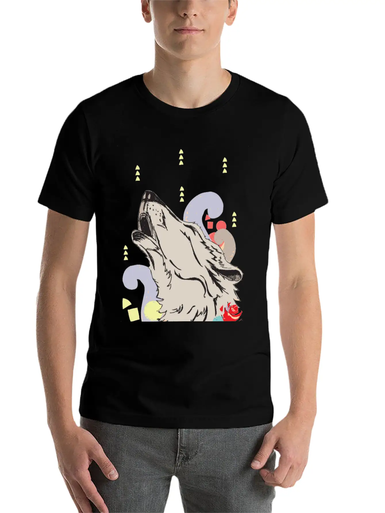 Hungry Like A Wolf Unisex Casual T-Shirt – Clean Design For Daily Comfort