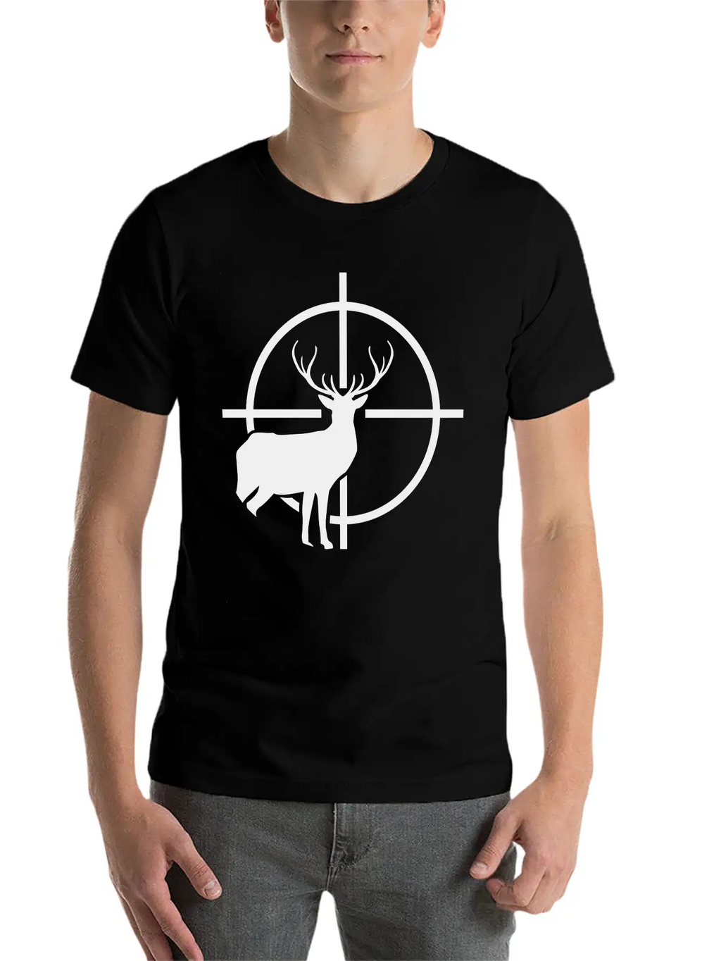 Hunter_f1 Casual Graphic T-Shirt – Simple And Comfortable Daily Wear