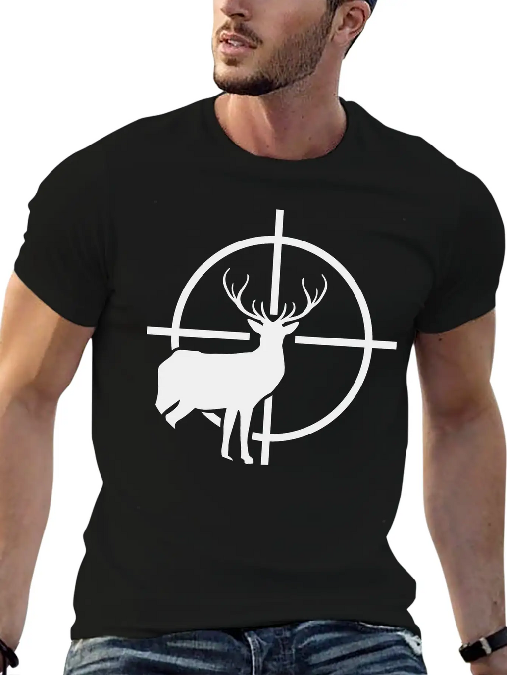 Hunter_f1 Casual Graphic T-Shirt – Simple And Comfortable Daily Wear