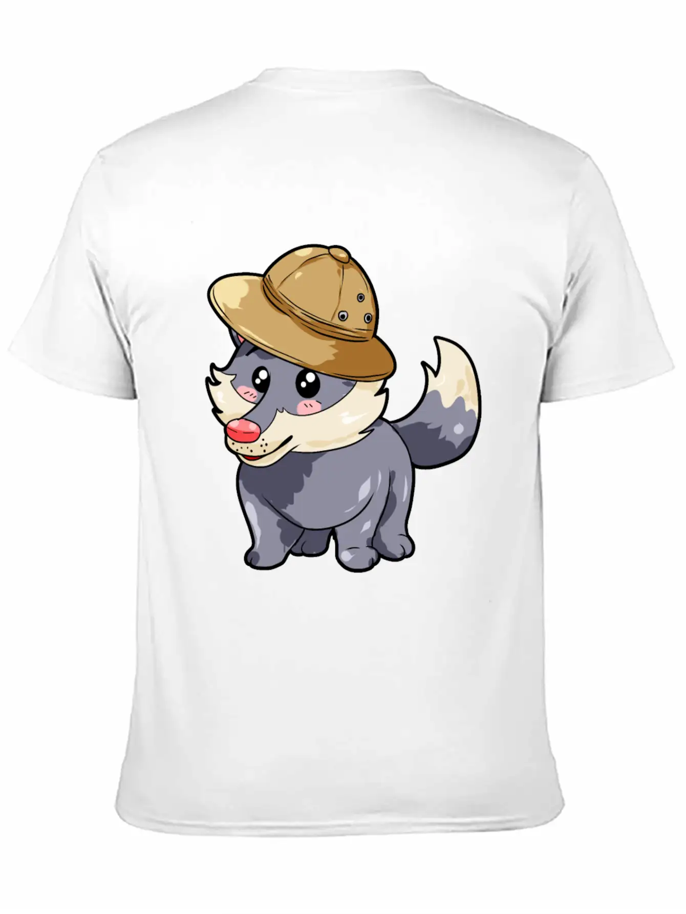 Hunter Wolf Unisex Short Sleeve Soft Cotton T-Shirt – Casual Everyday Wear