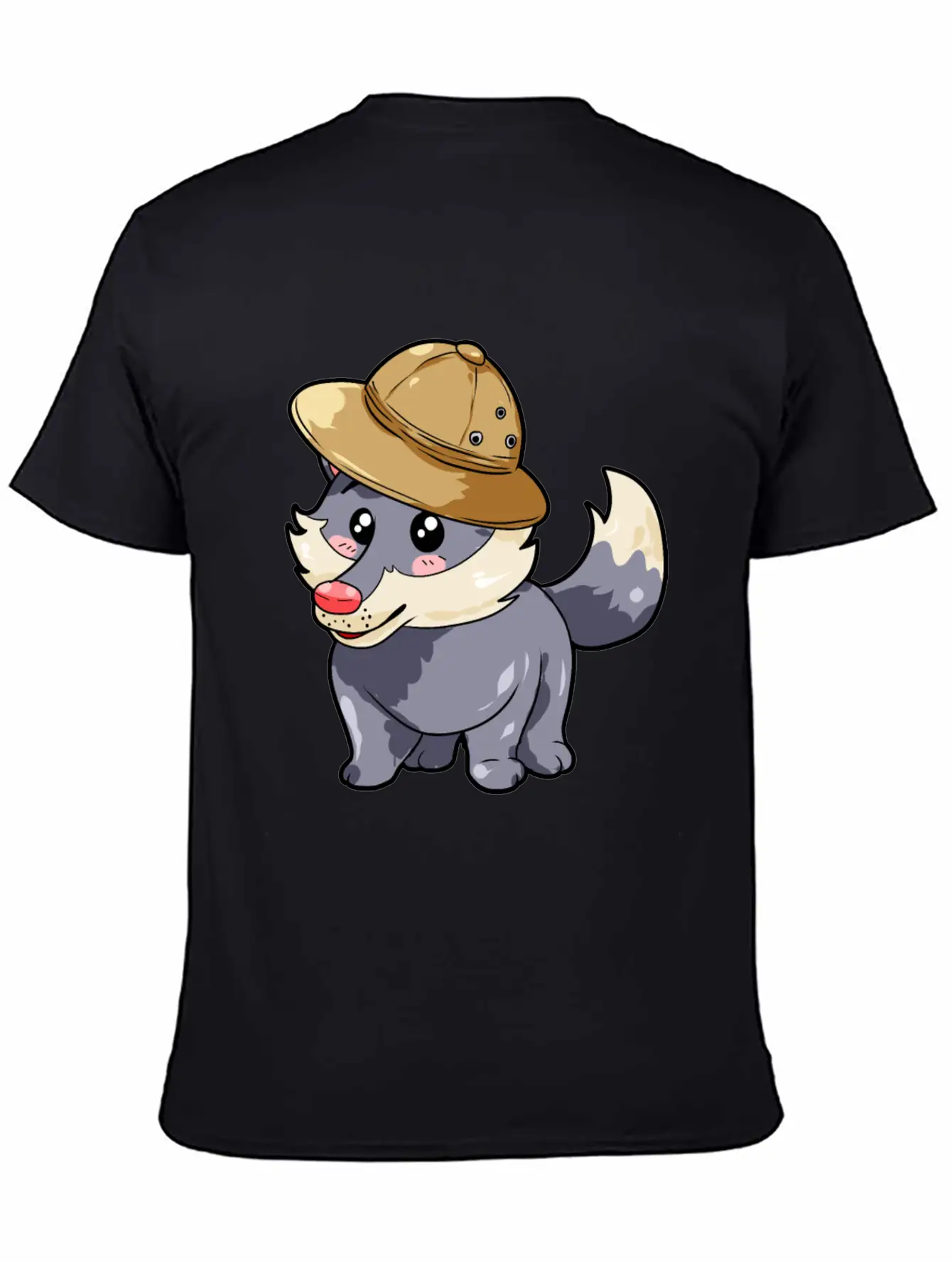 Hunter Wolf Unisex Short Sleeve Soft Cotton T-Shirt – Casual Everyday Wear