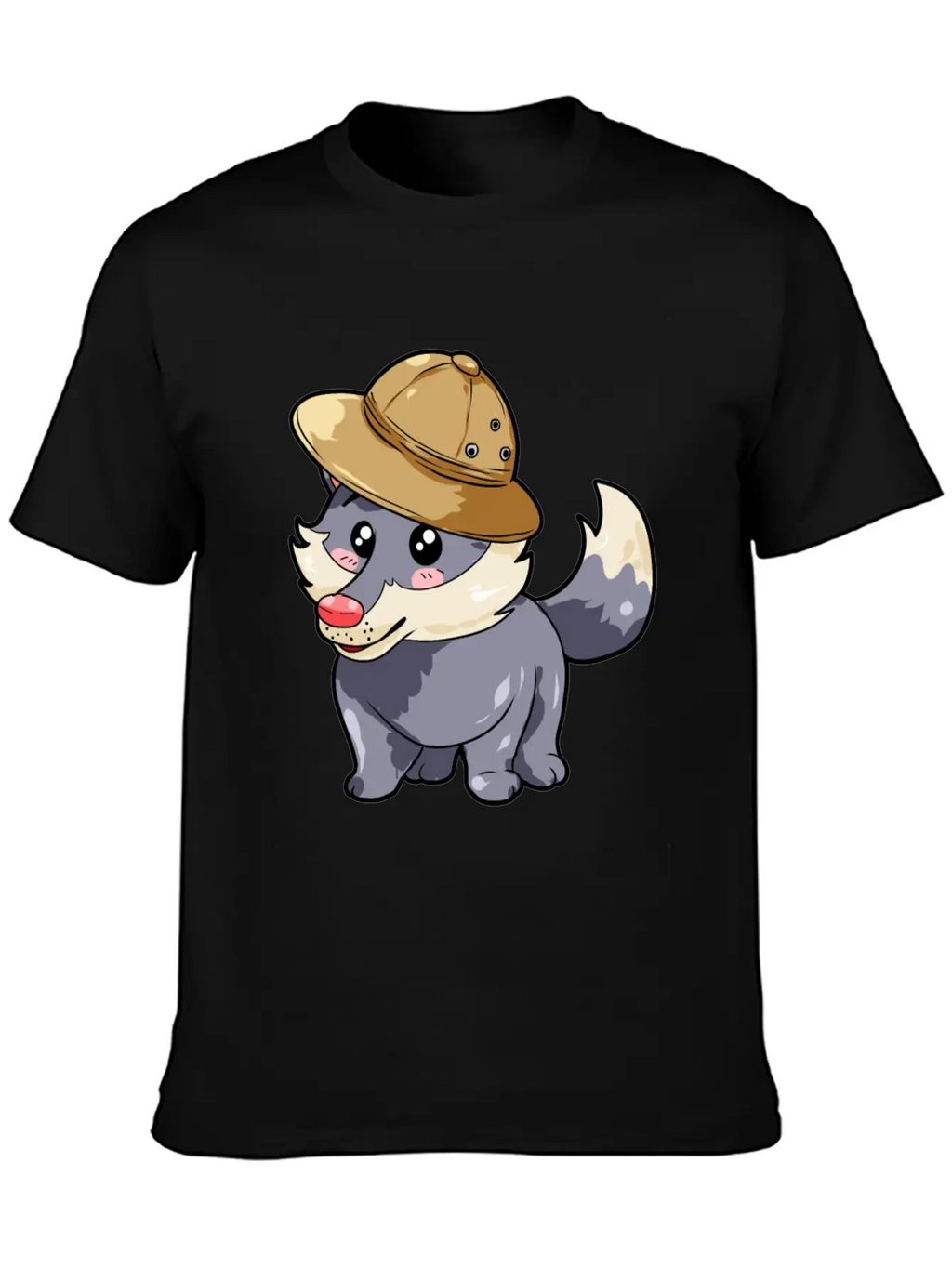 Hunter Wolf Unisex Short Sleeve Soft Cotton T-Shirt – Casual Everyday Wear