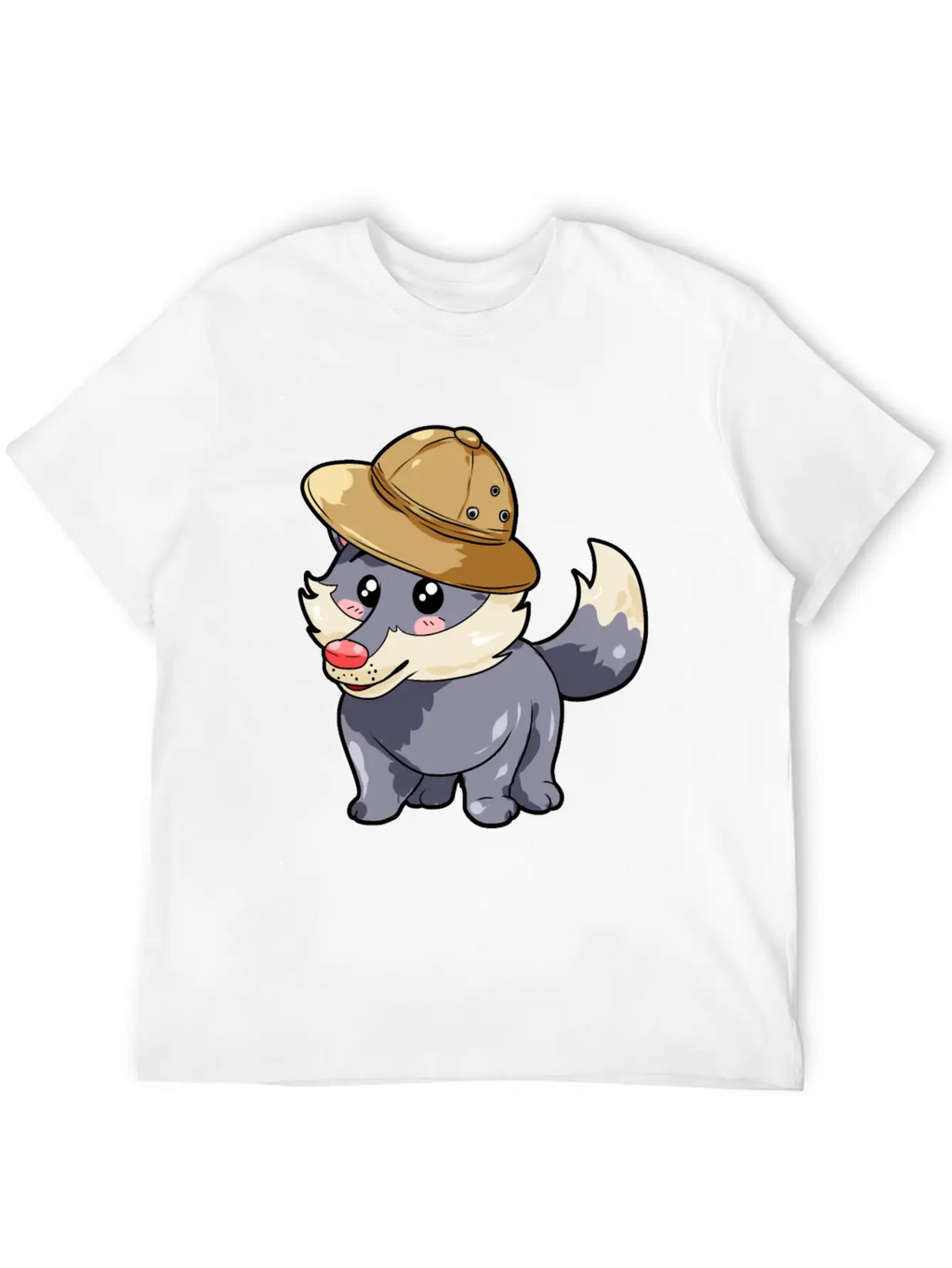 Hunter Wolf Unisex Short Sleeve Soft Cotton T-Shirt – Casual Everyday Wear
