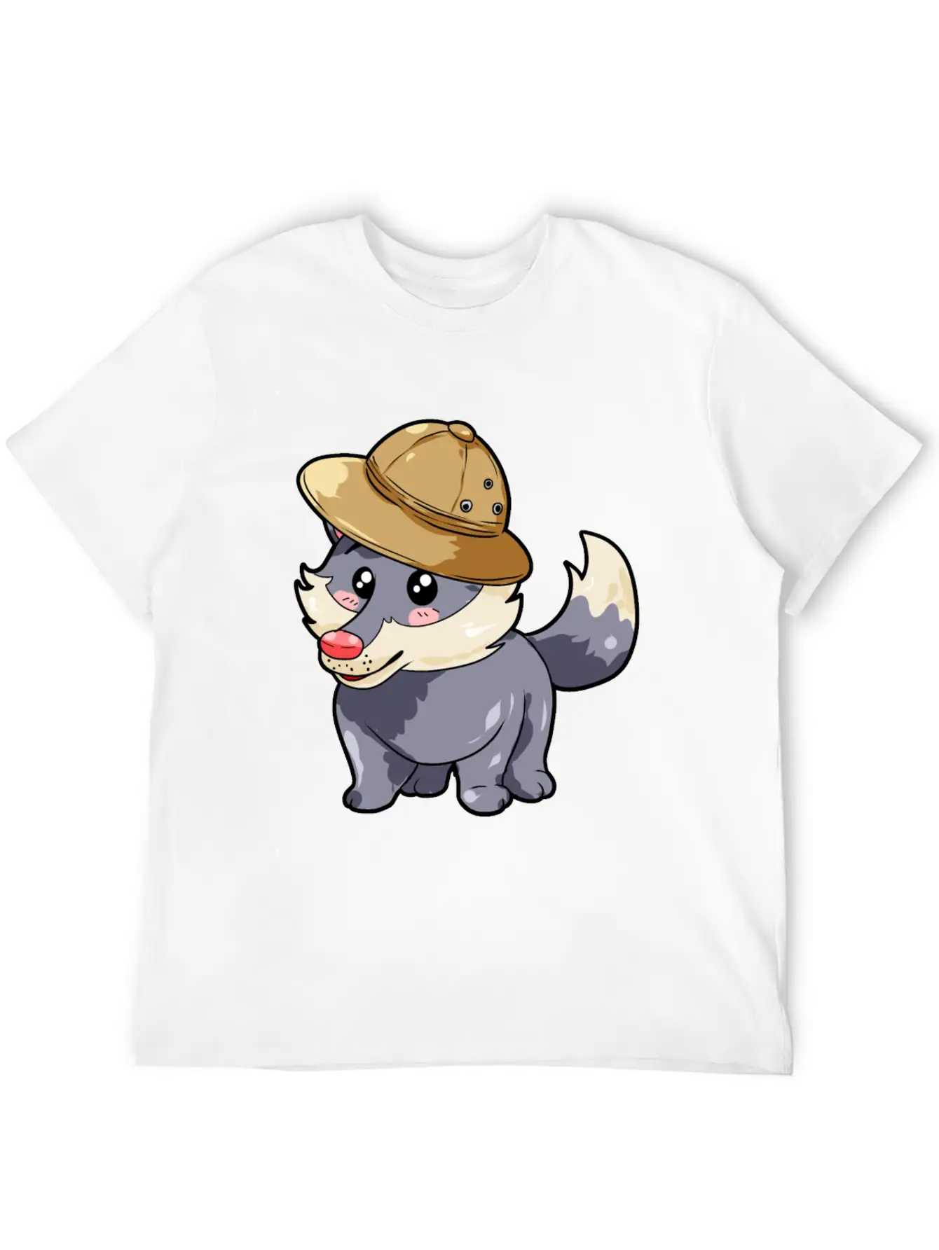 Hunter Wolf Unisex Short Sleeve Soft Cotton T-Shirt – Casual Everyday Wear