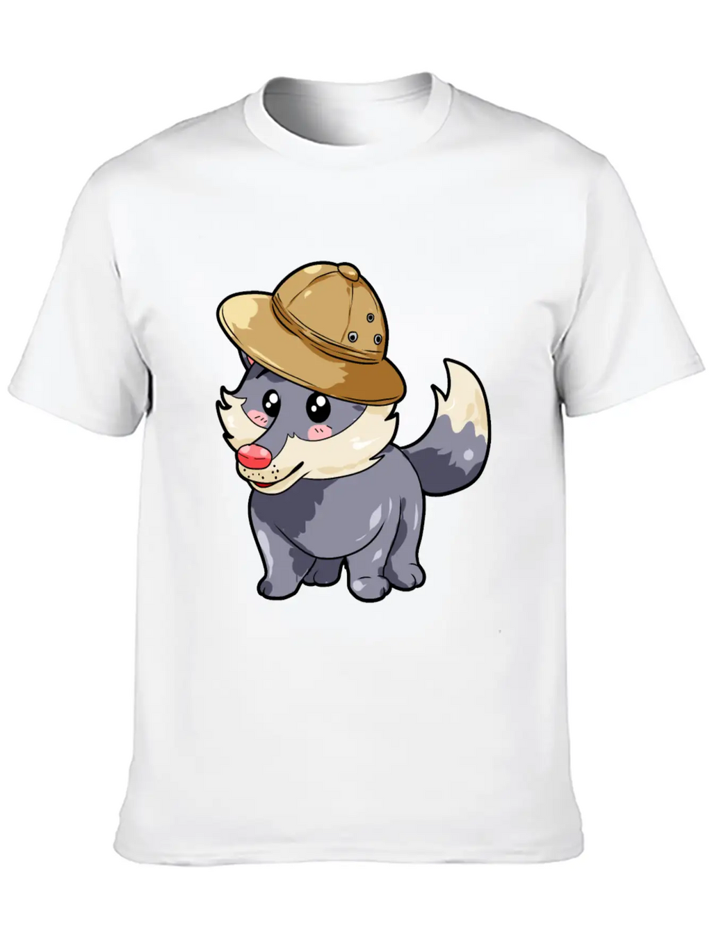 Hunter Wolf Unisex Short Sleeve Soft Cotton T-Shirt – Casual Everyday Wear