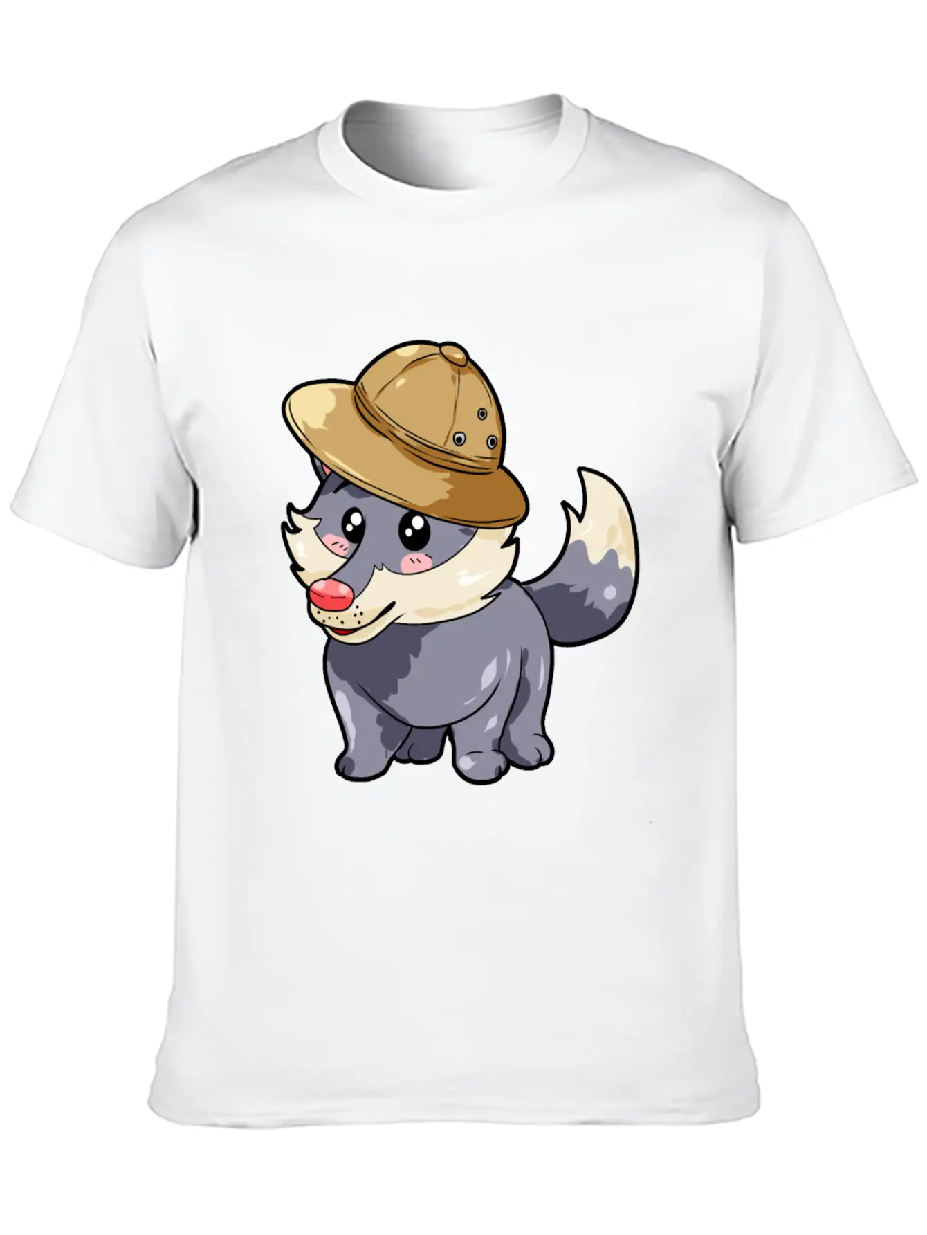 Hunter Wolf Unisex Short Sleeve Soft Cotton T-Shirt – Casual Everyday Wear
