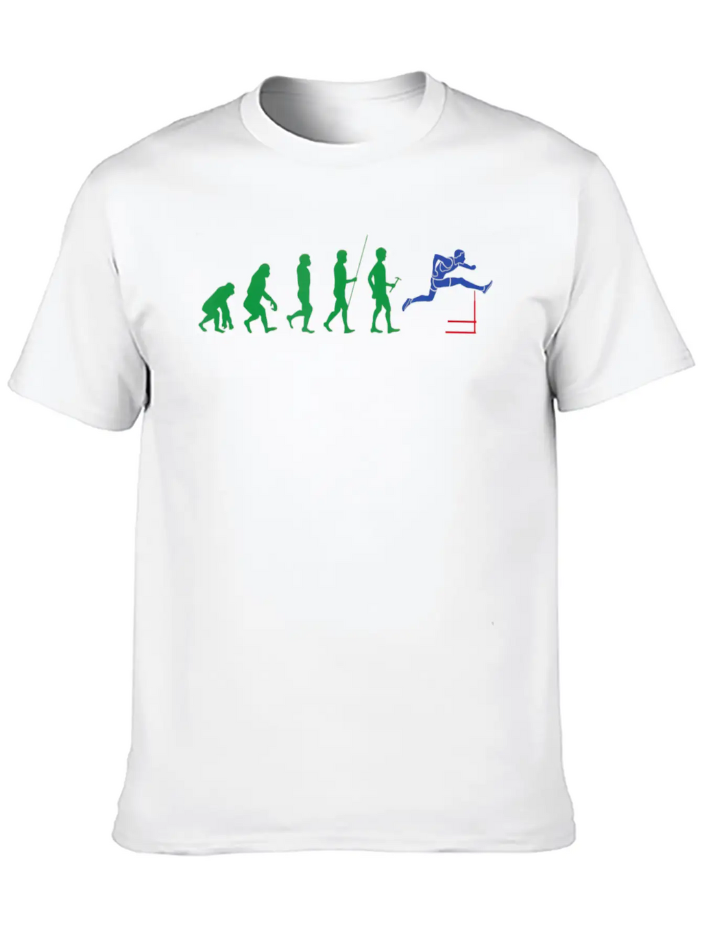 Hurdle Athlete Gift Track Runner Track And Field Stylish Everyday T-Shirt – Unisex Basic Cotton Tee