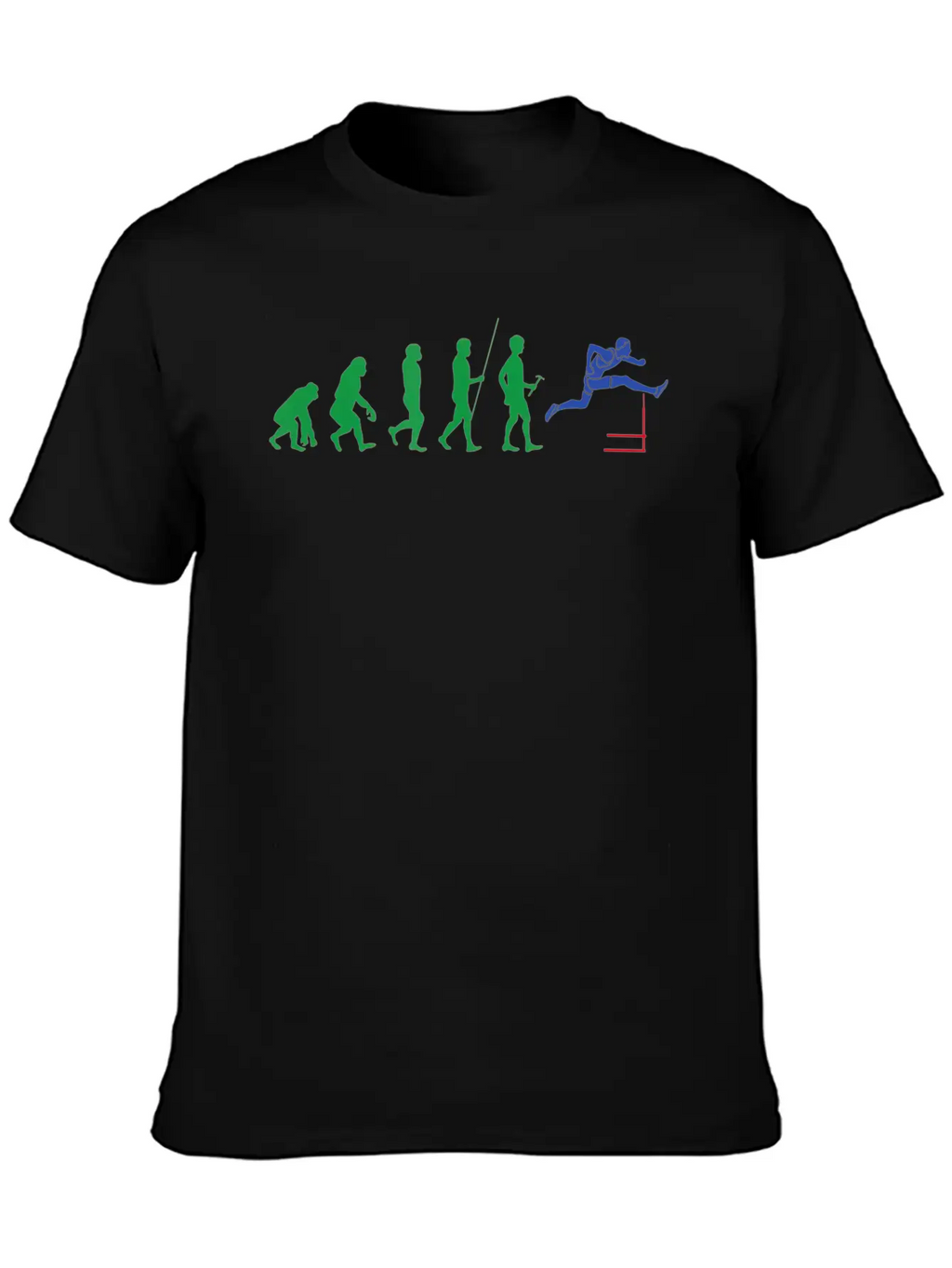 Hurdle Athlete Gift Track Runner Track And Field Stylish Everyday T-Shirt – Unisex Basic Cotton Tee