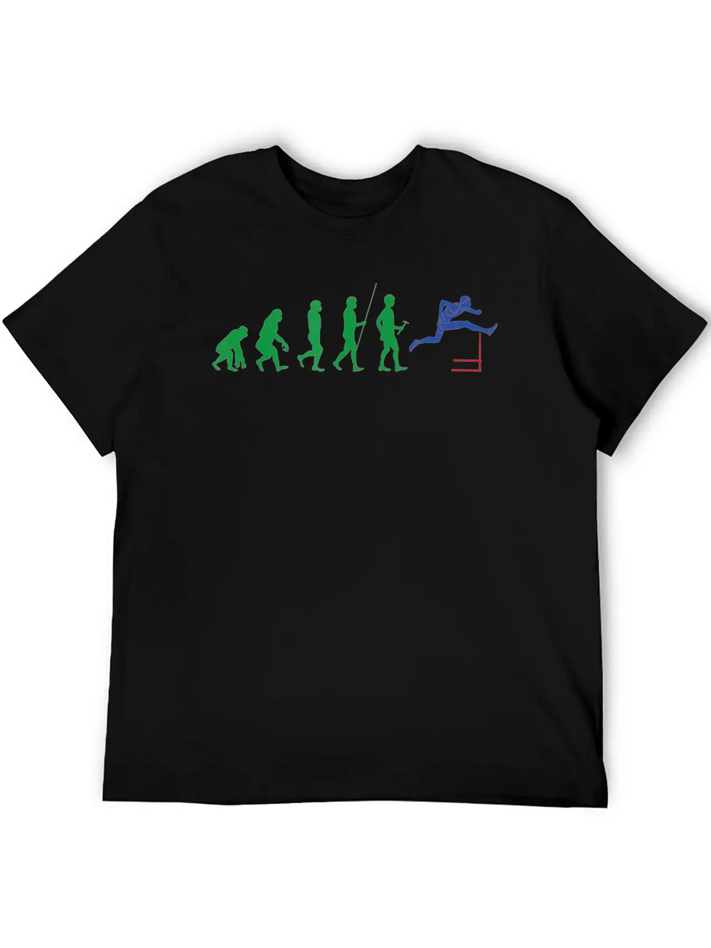 Hurdle Athlete Gift Track Runner Track And Field Stylish Everyday T-Shirt – Unisex Basic Cotton Tee