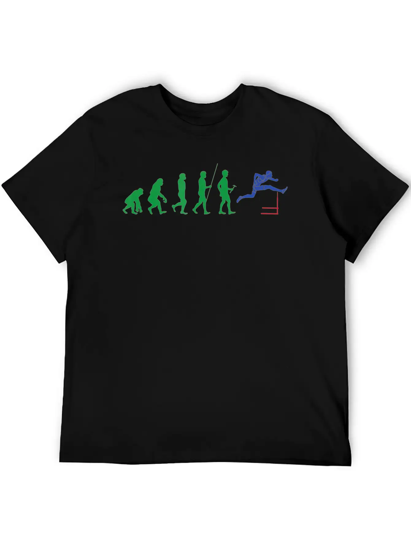 Hurdle Athlete Gift Track Runner Track And Field Stylish Everyday T-Shirt – Unisex Basic Cotton Tee