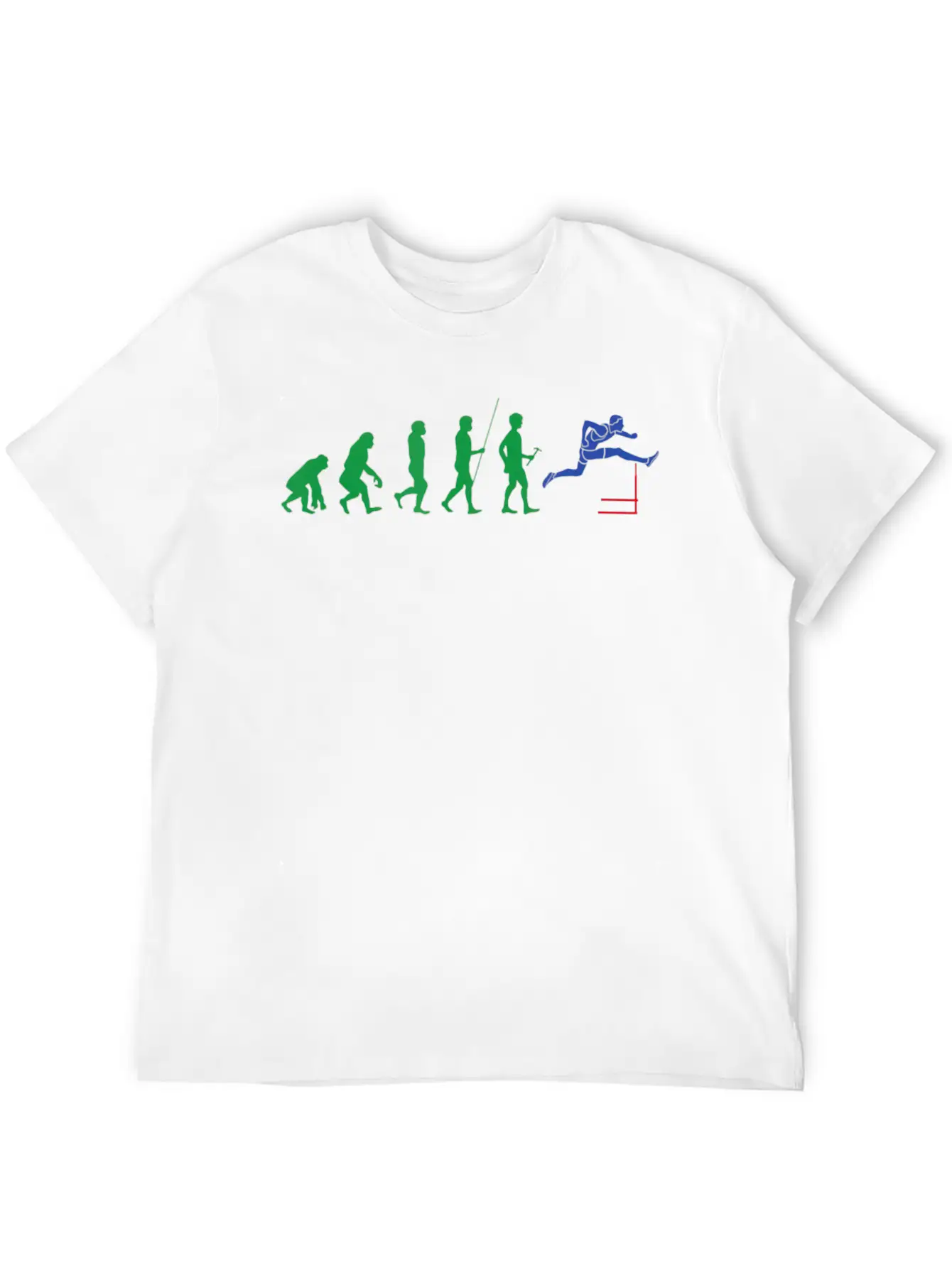 Hurdle Athlete Gift Track Runner Track And Field Stylish Everyday T-Shirt – Unisex Basic Cotton Tee